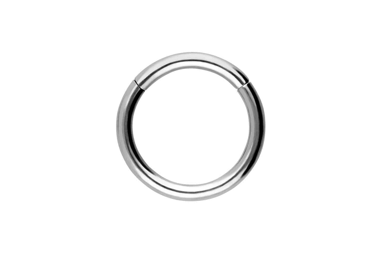 Surgical steel segment ring clicker