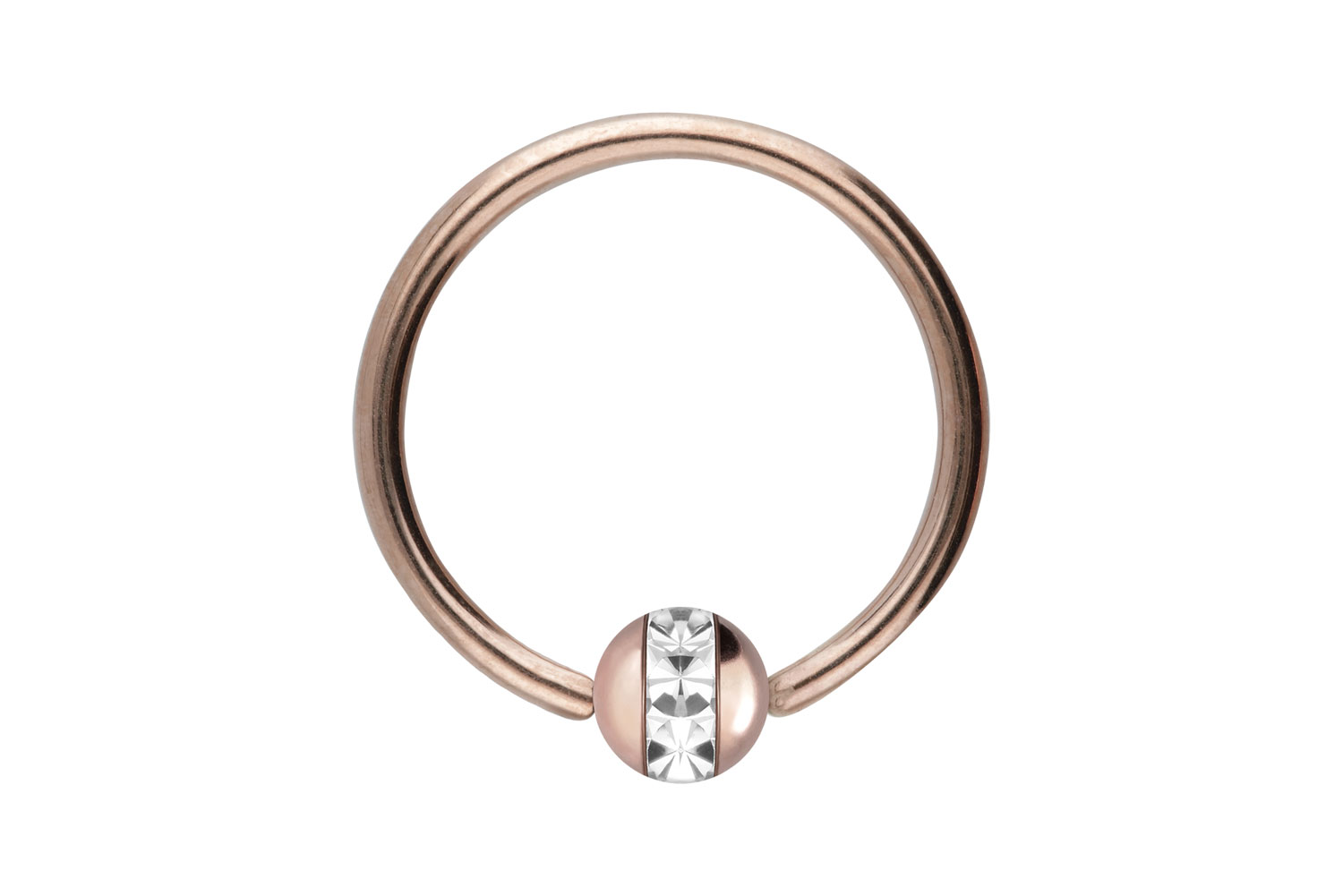 Chirurgenstahl Klemmkugelring EPOXY-RING-KUGEL