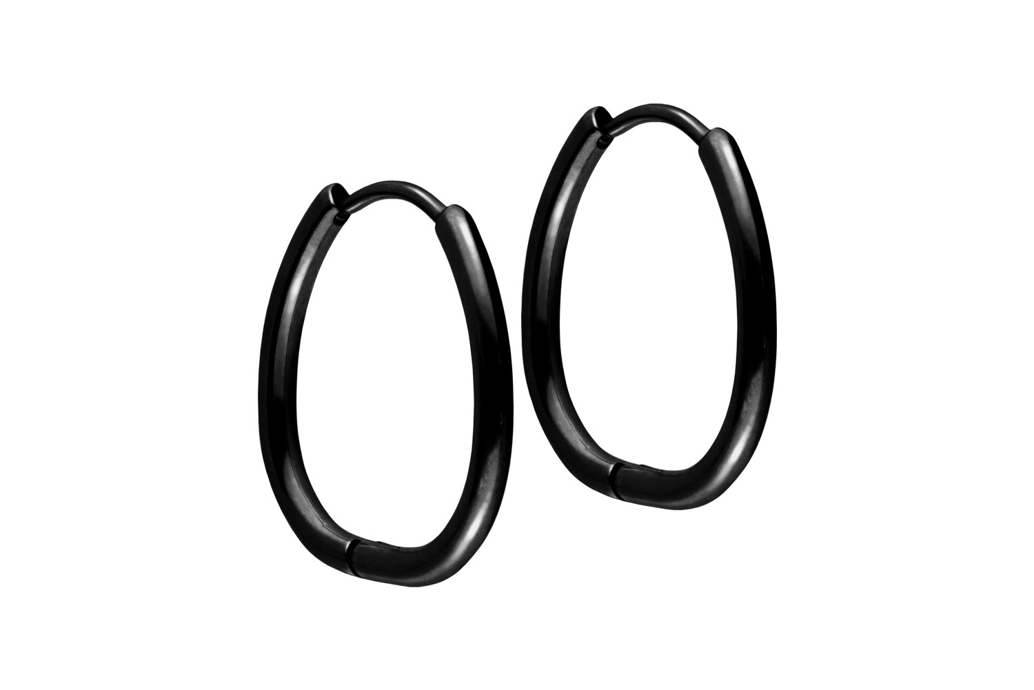 Surgical steel ear clicker creoles OVAL