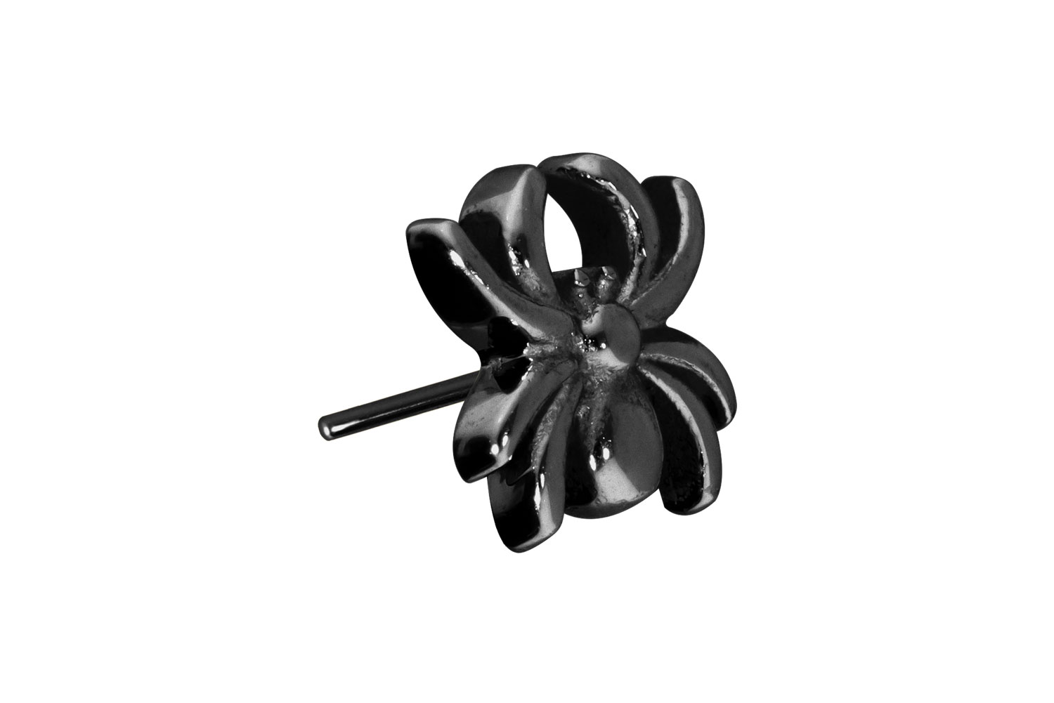 Titanium attachment with Push Pin SPIDER