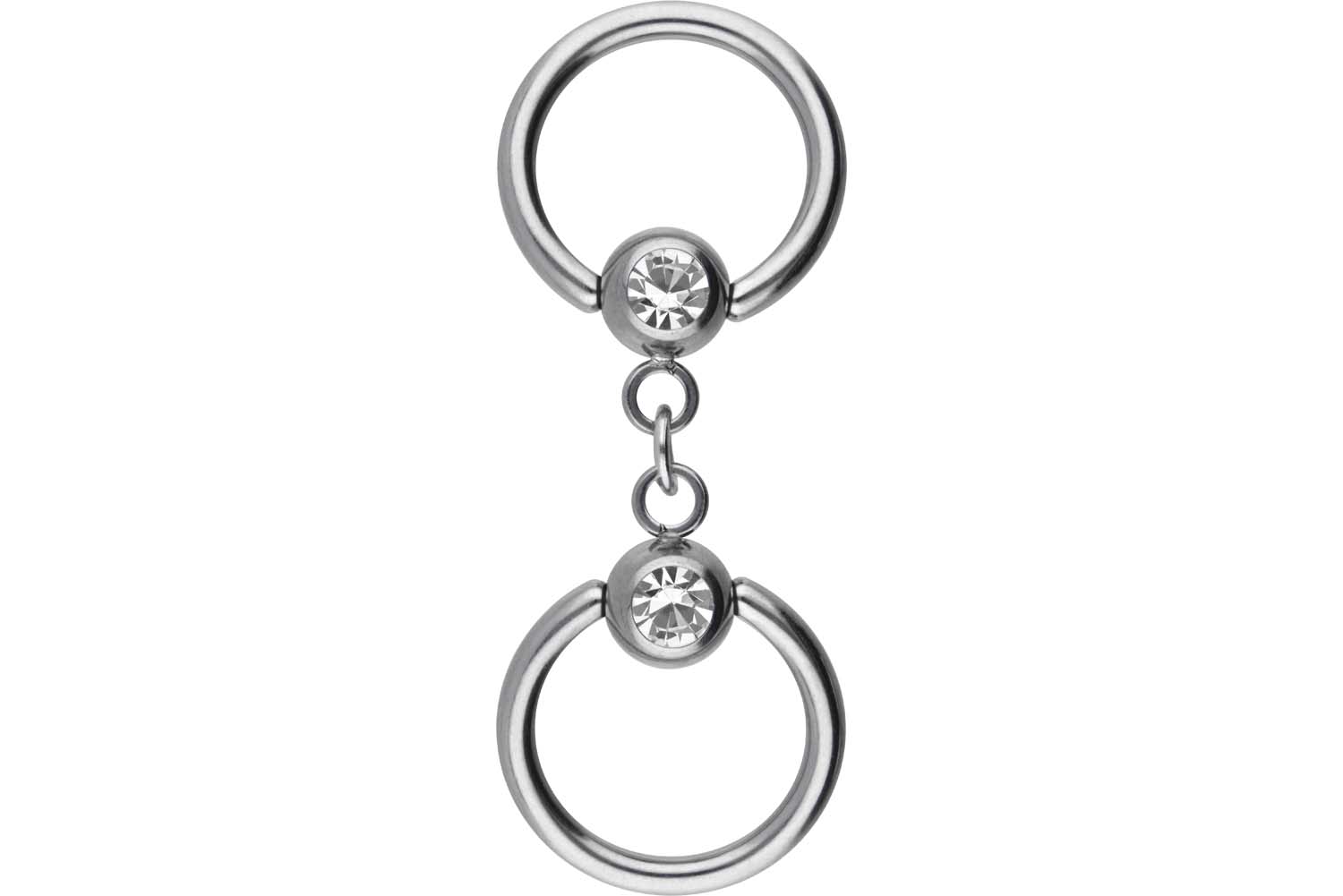 Titanium ball closure ring SLAVE