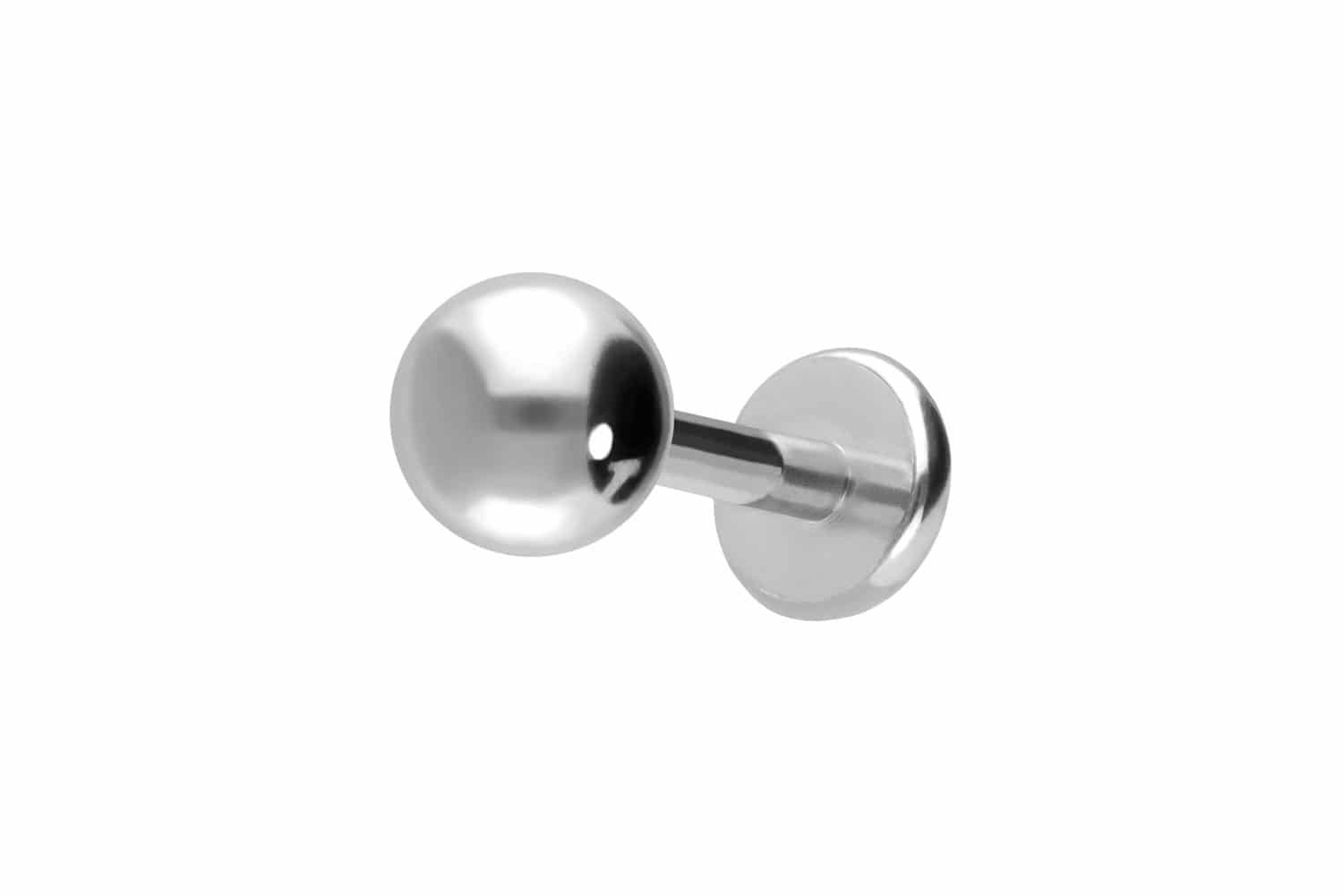 Surgical steel labret