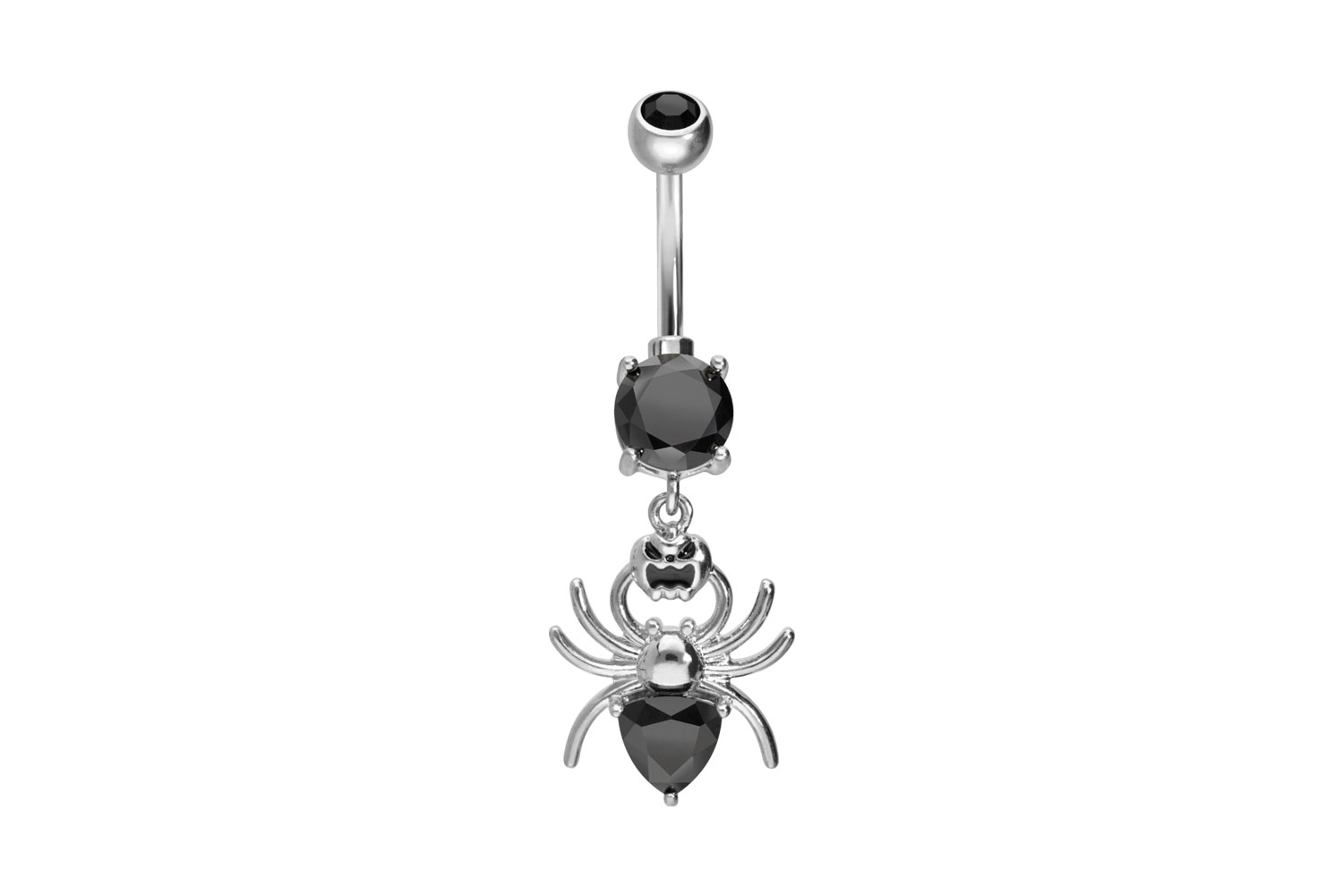 Surgical steel bananabell SPIDER + PUMPKIN