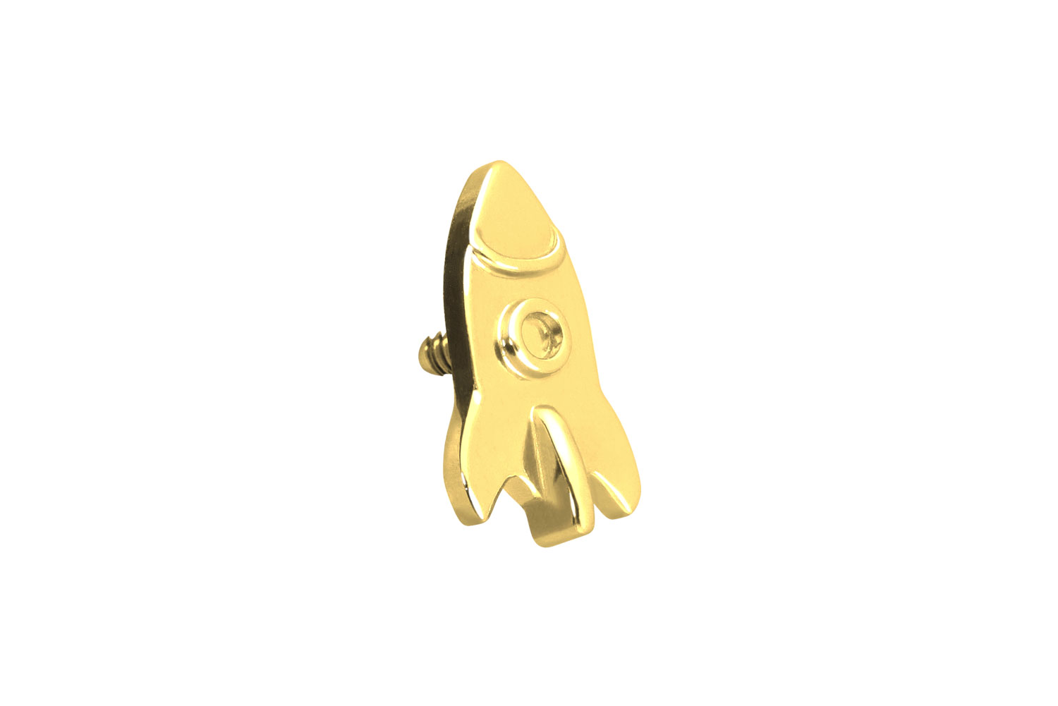 Titanium screw-in attachment with external thread ROCKET