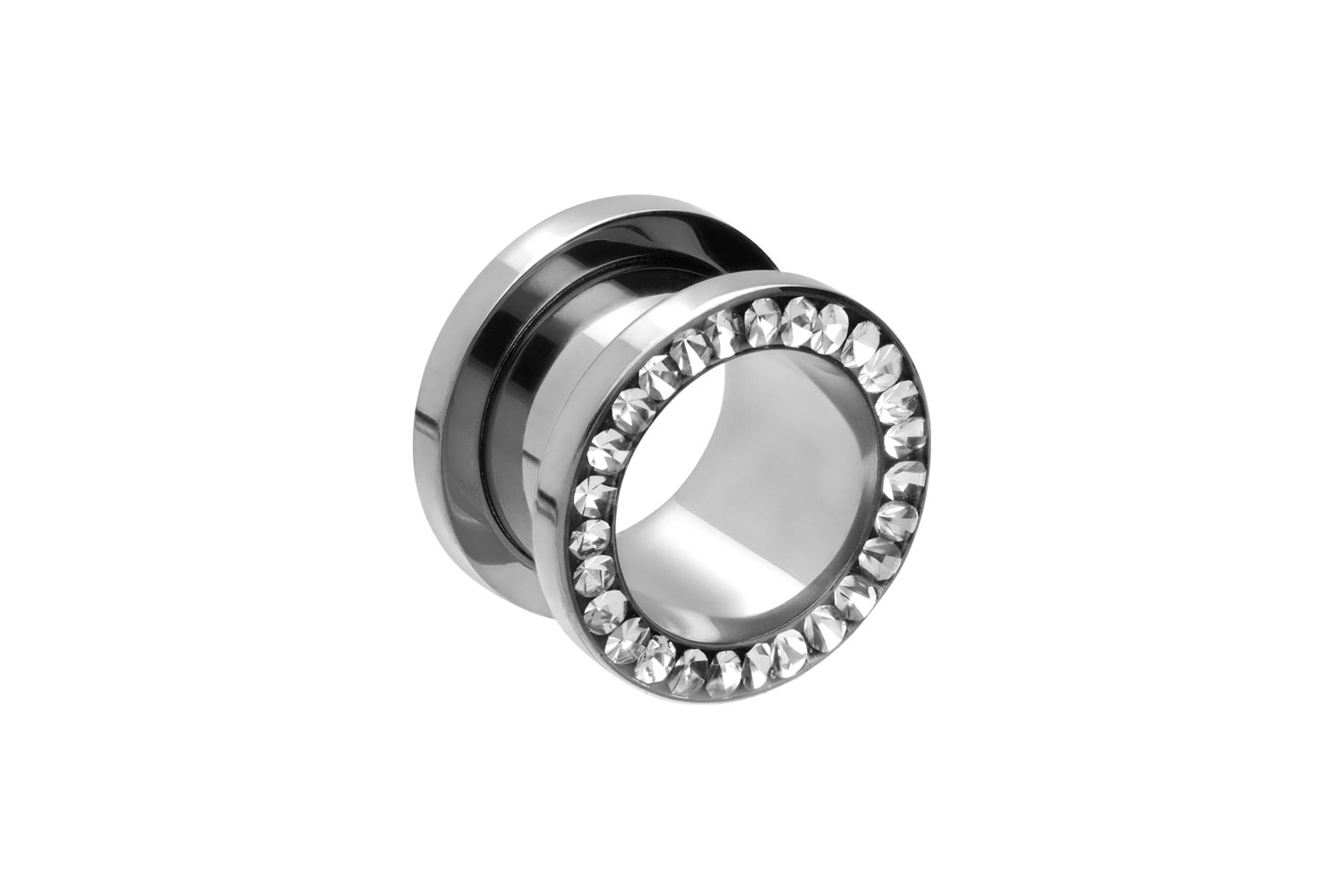 Surgical steel tunnel CRYSTAL BORDER ++SALE++