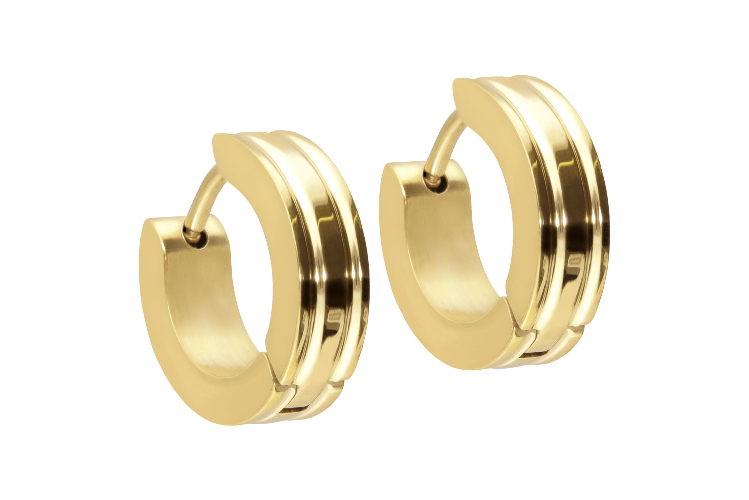 Chirurgenstahl Ohrclicker Creolen LINIEN