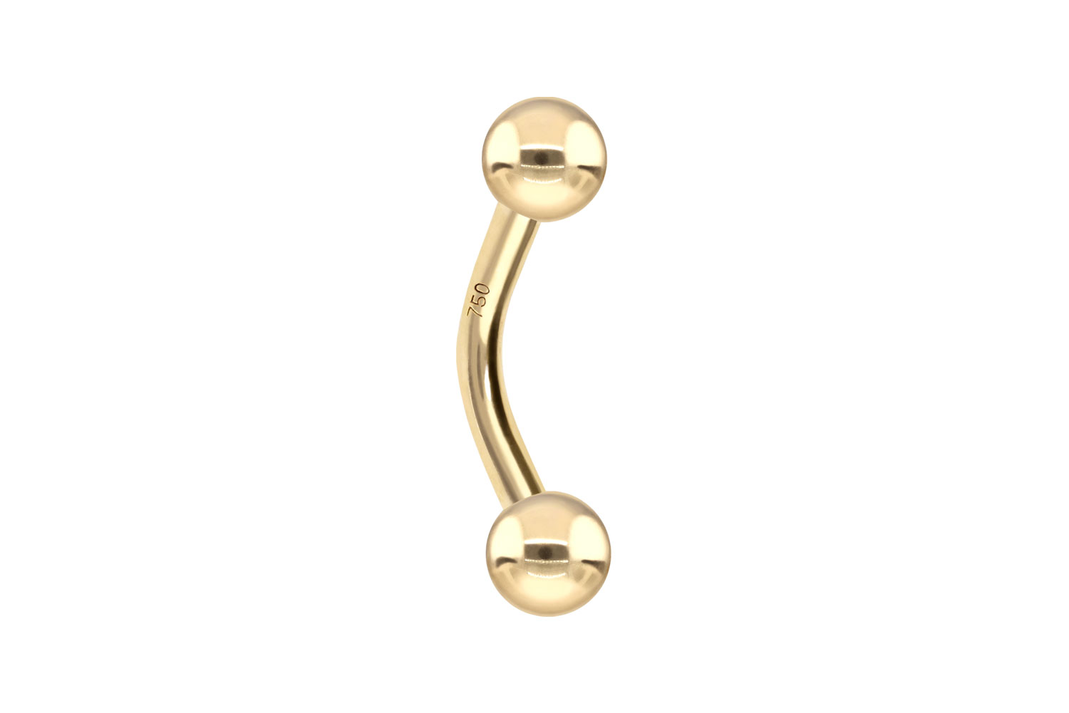 14/18 carat gold banana
