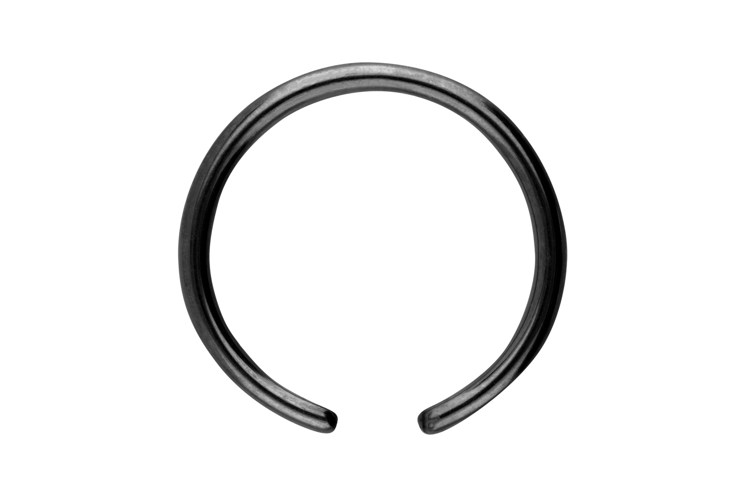 Titanium ball closure ring without ball