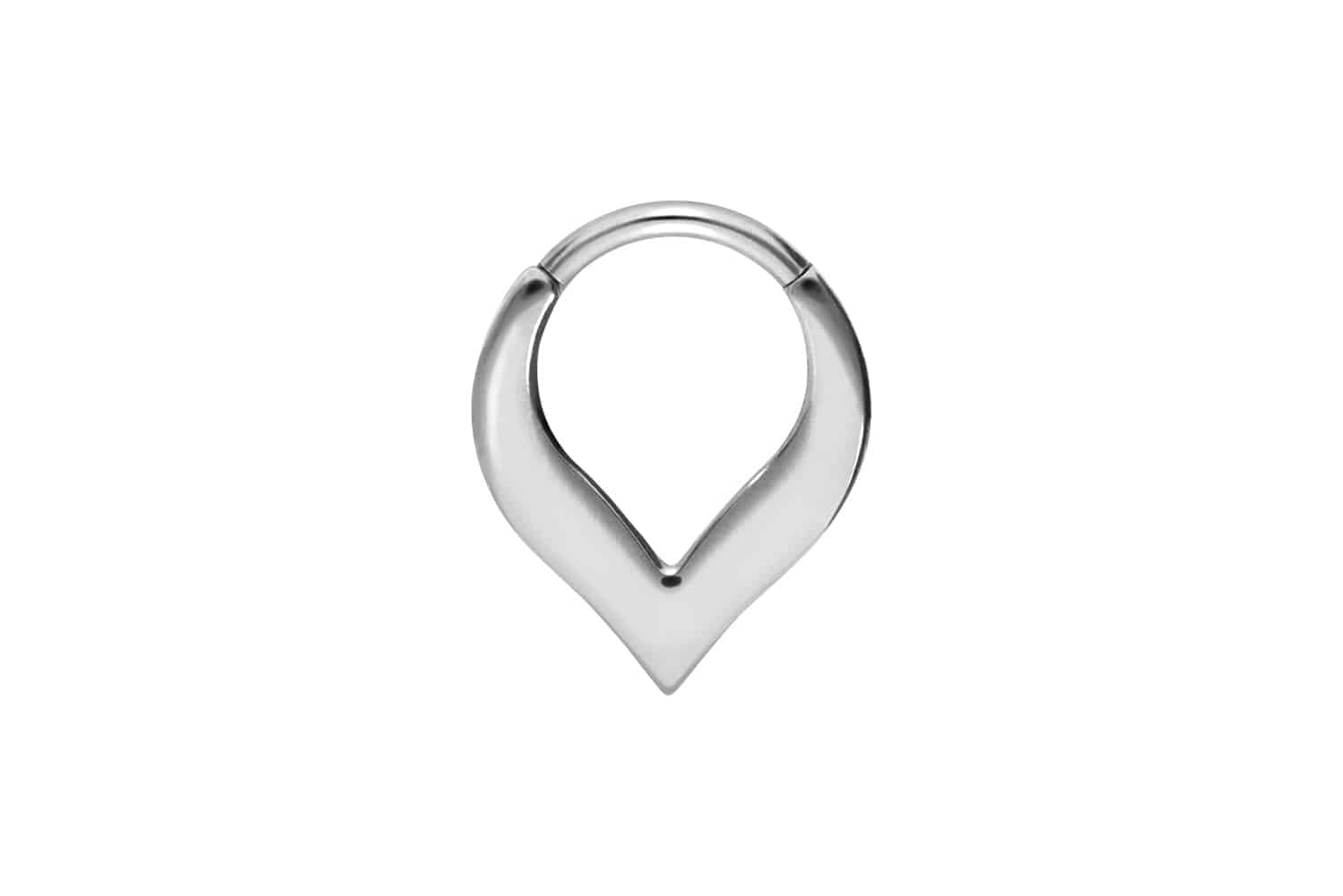 Surgcial steel segment ring clicker TAPERED