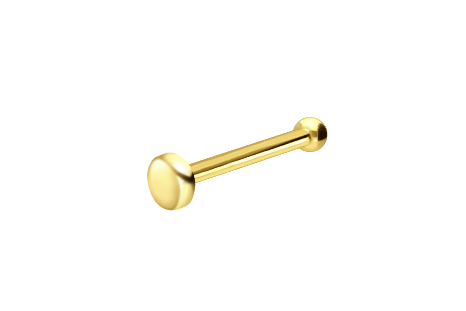 Chirurgenstahl Nasenstecker Pin PLATTE