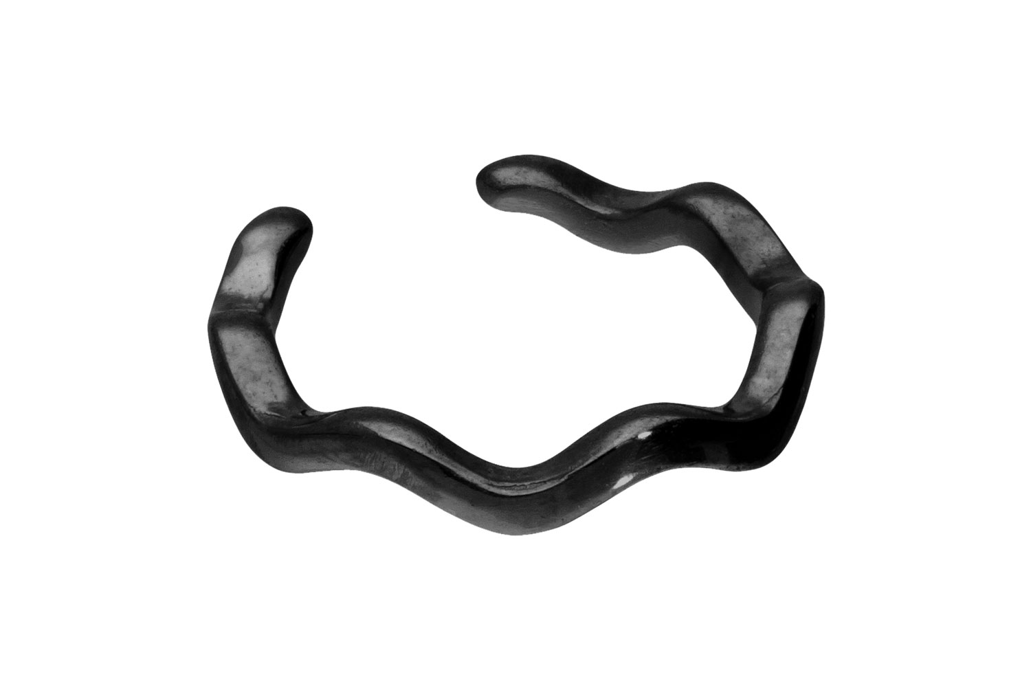 Chirurgenstahl Fake Ohrring WELLE