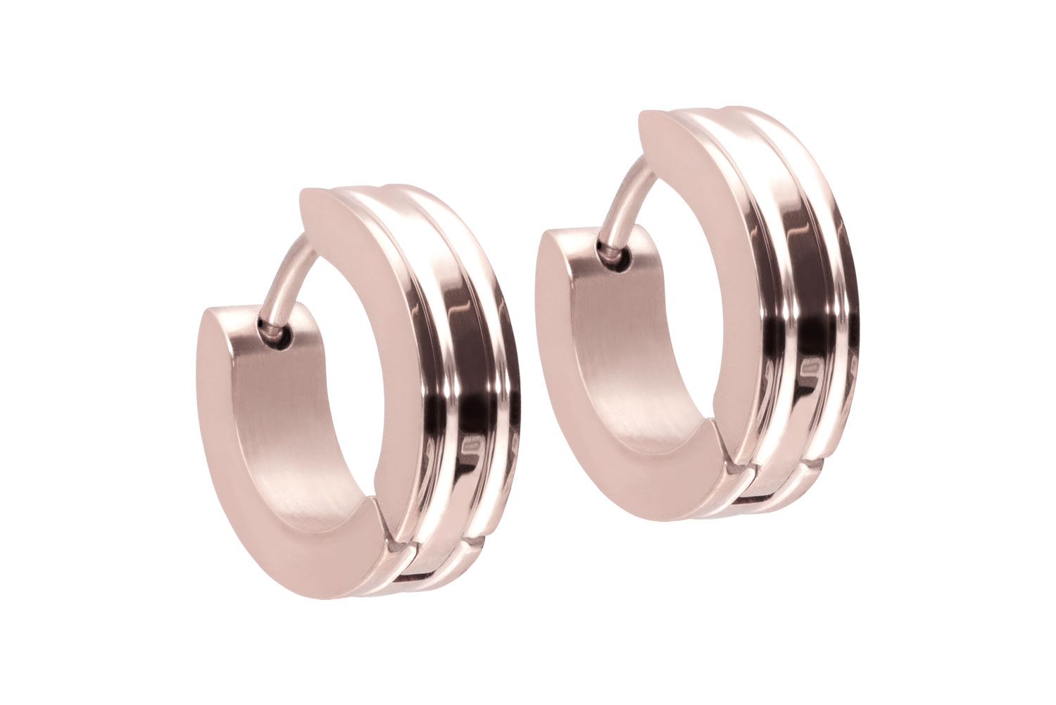 Surgical steel ear clicker creoles LINES