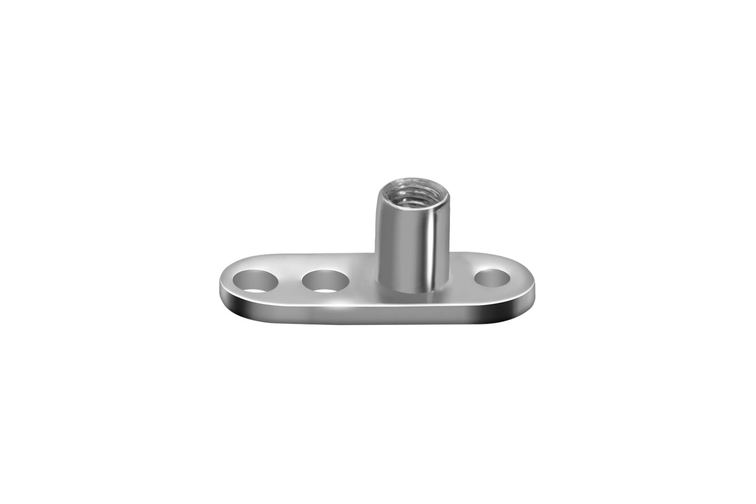Titan Dermal Anchor mit 3 Löchern