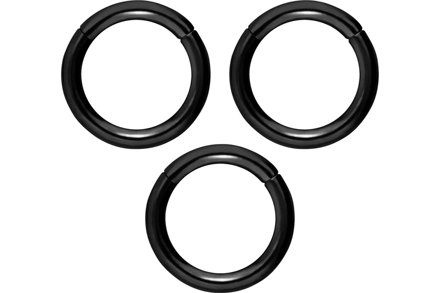 SET Surgical steel segment ring clicker