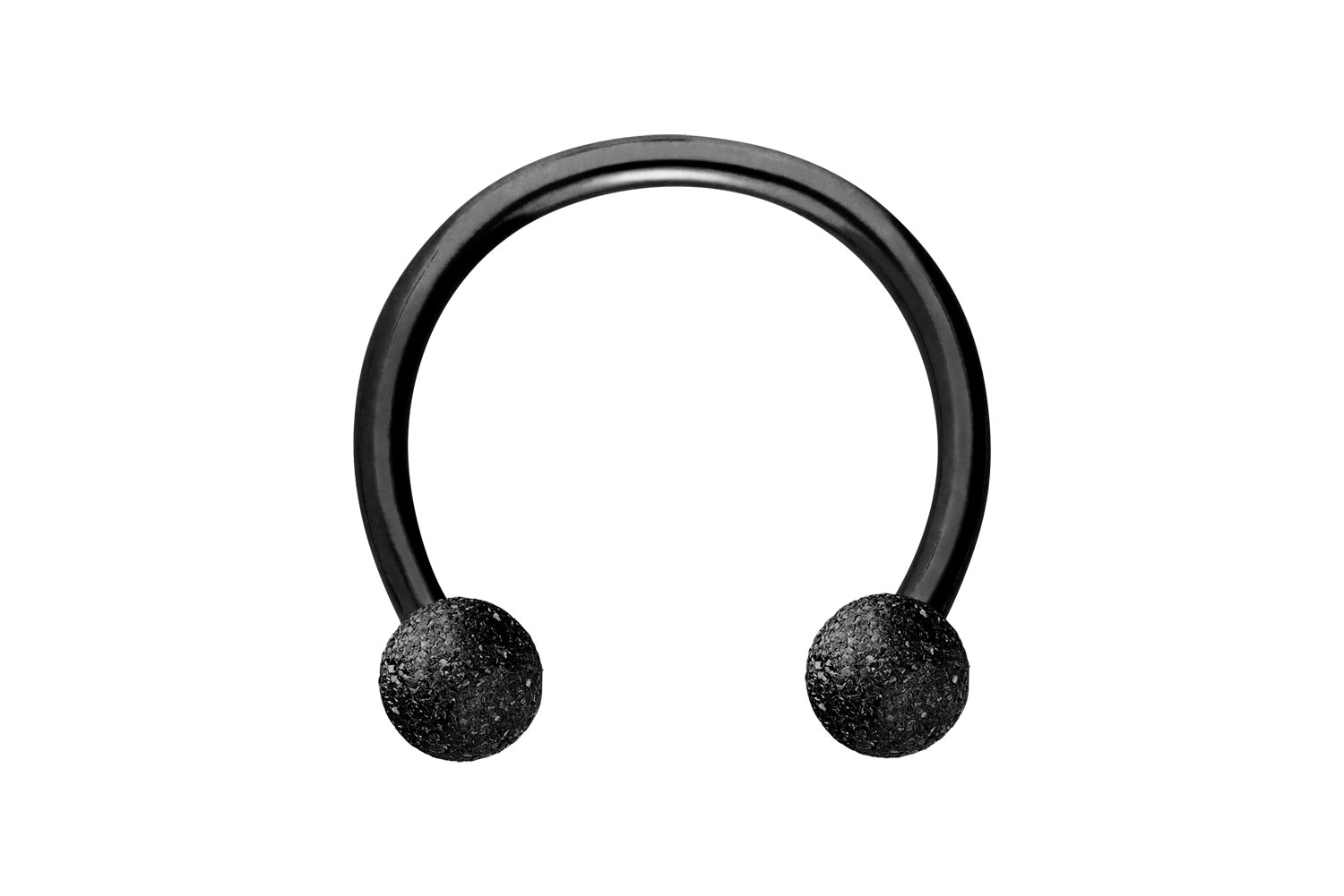 Chirurgenstahl Hufeisenring DIAMANTOPTIK