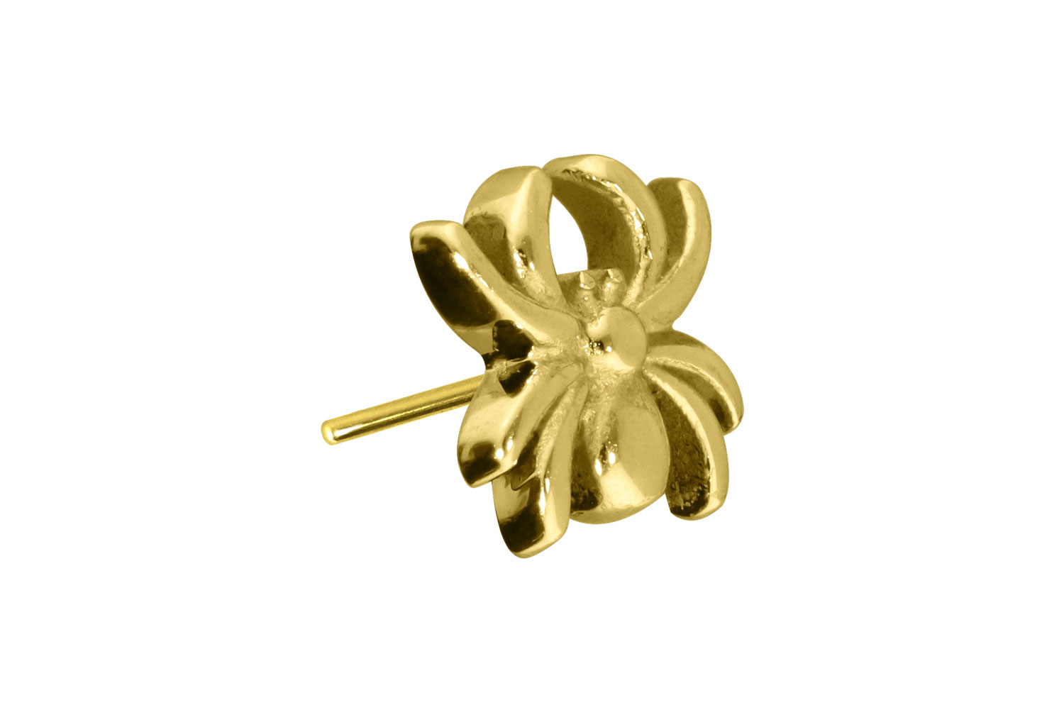 Titanium attachment with Push Pin SPIDER