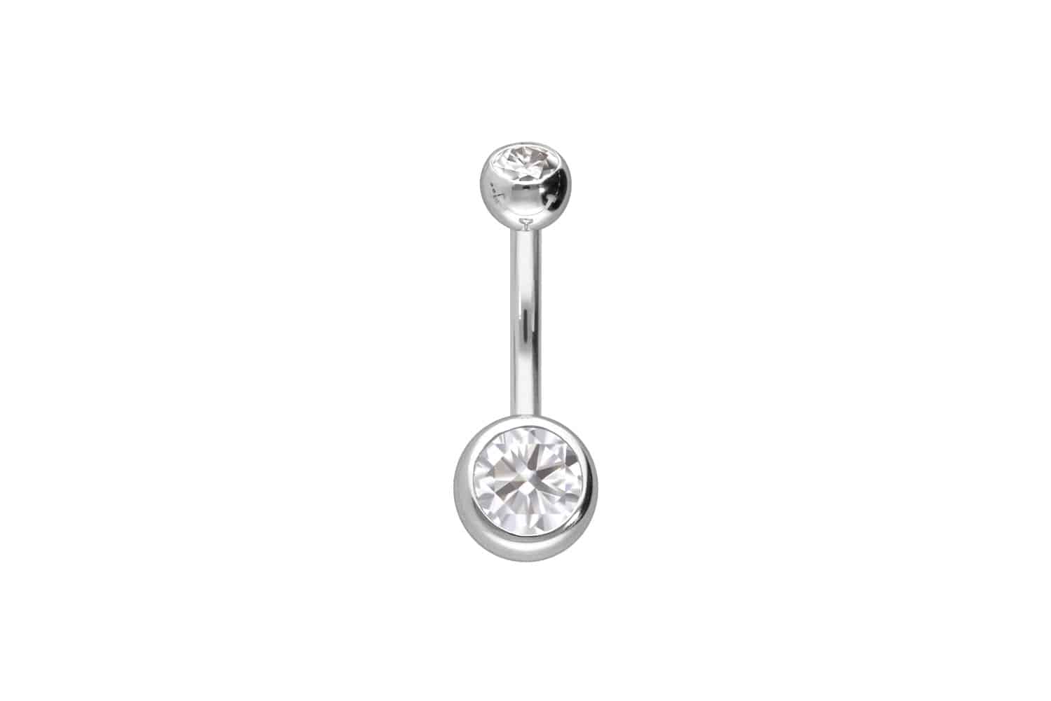 14/18 Karat Gold Bananabell 2 MOISSANITE