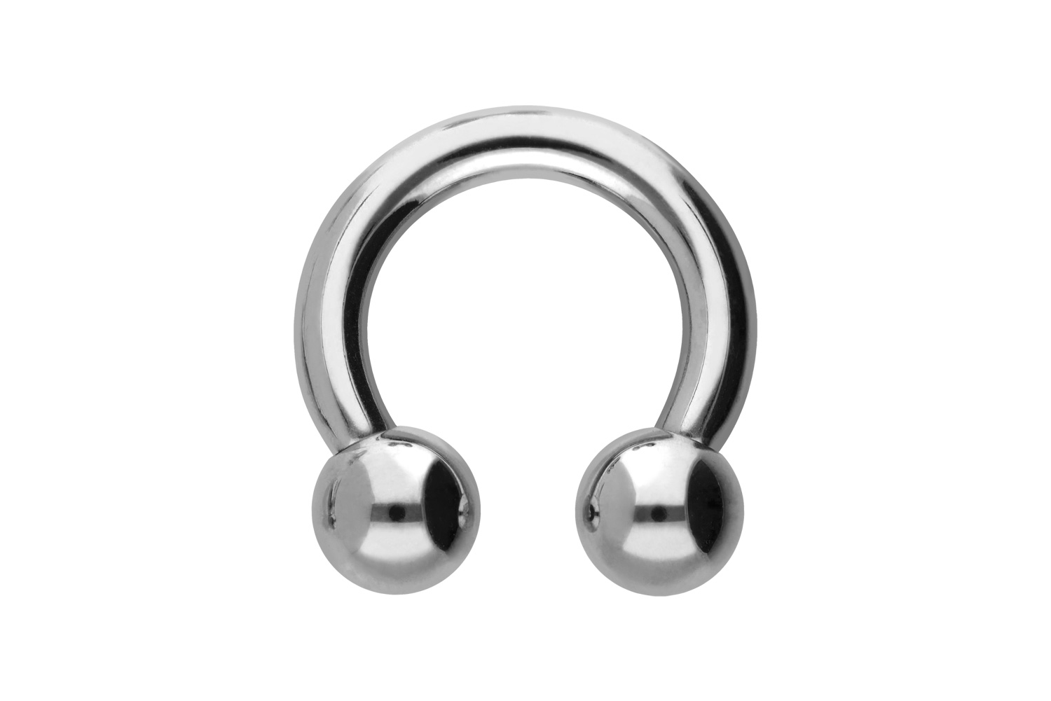 Chirurgenstahl Hufeisenring Chirurgenstahl Hufeisenring