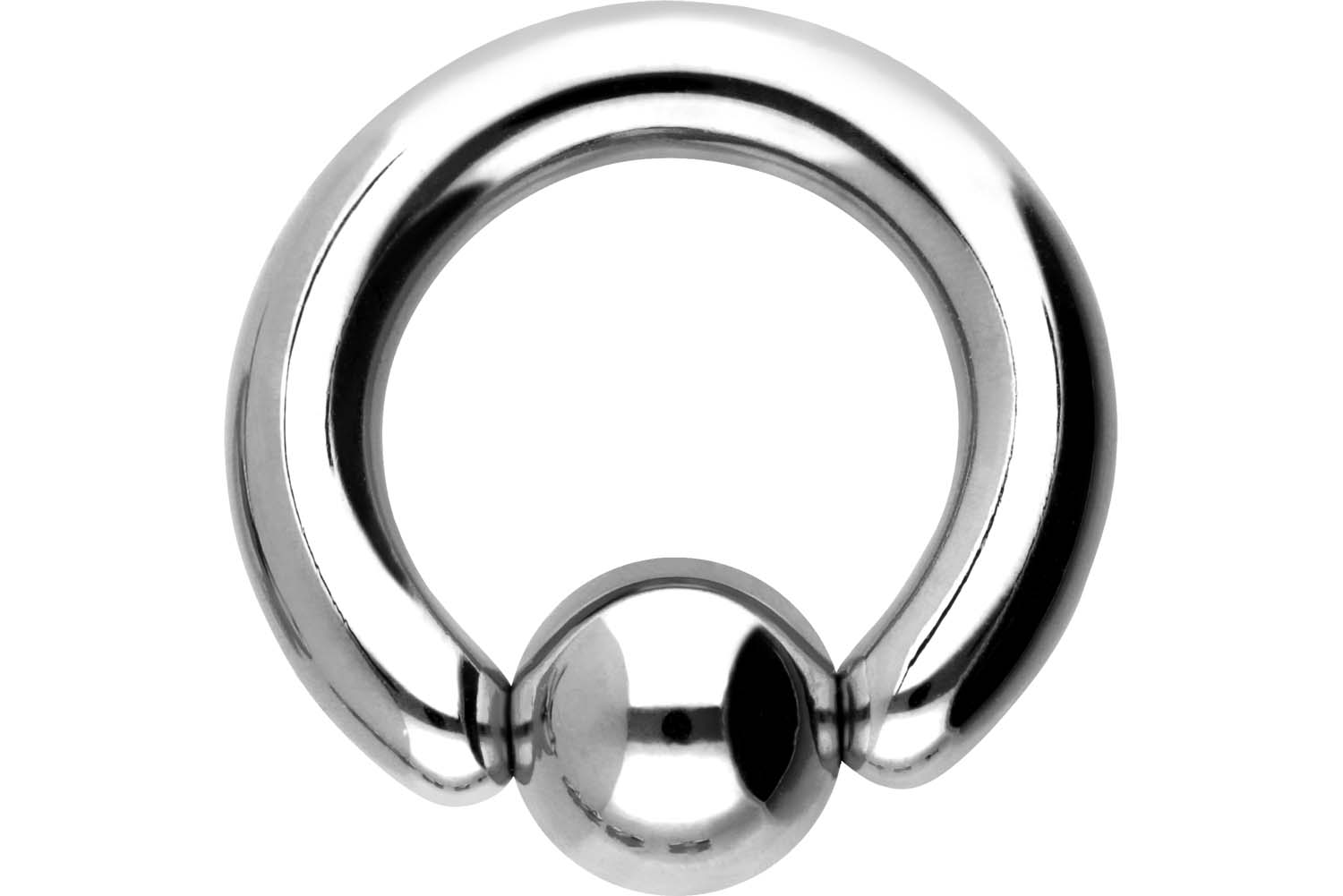 Chirurgenstahl Klemmkugelring