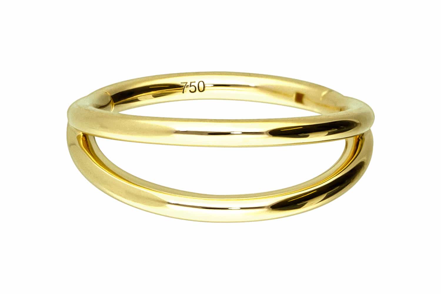 18 Karat Gold Segmentring Clicker 2 RINGE