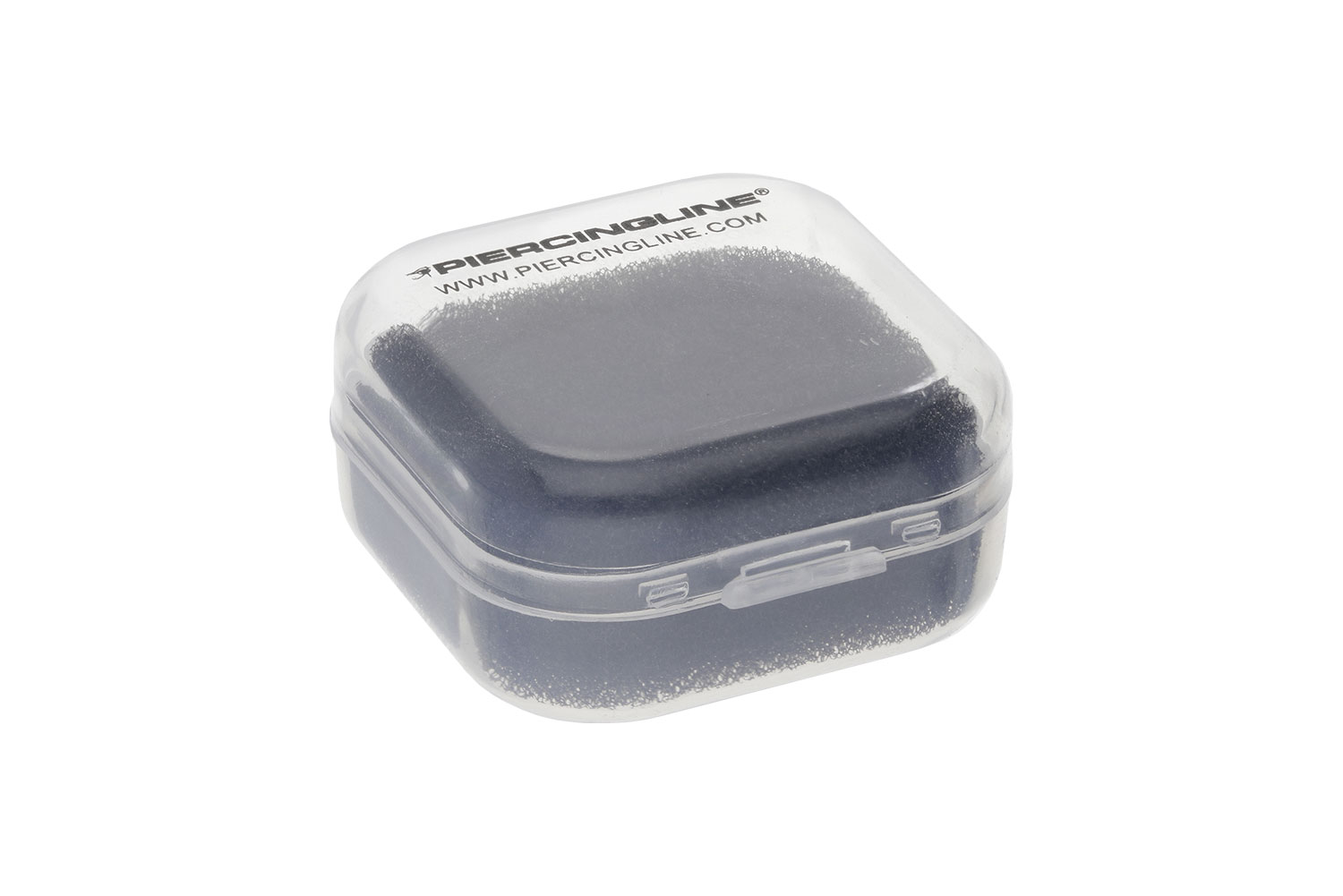 Plastic box with foam + PIERCINGLINE imprint