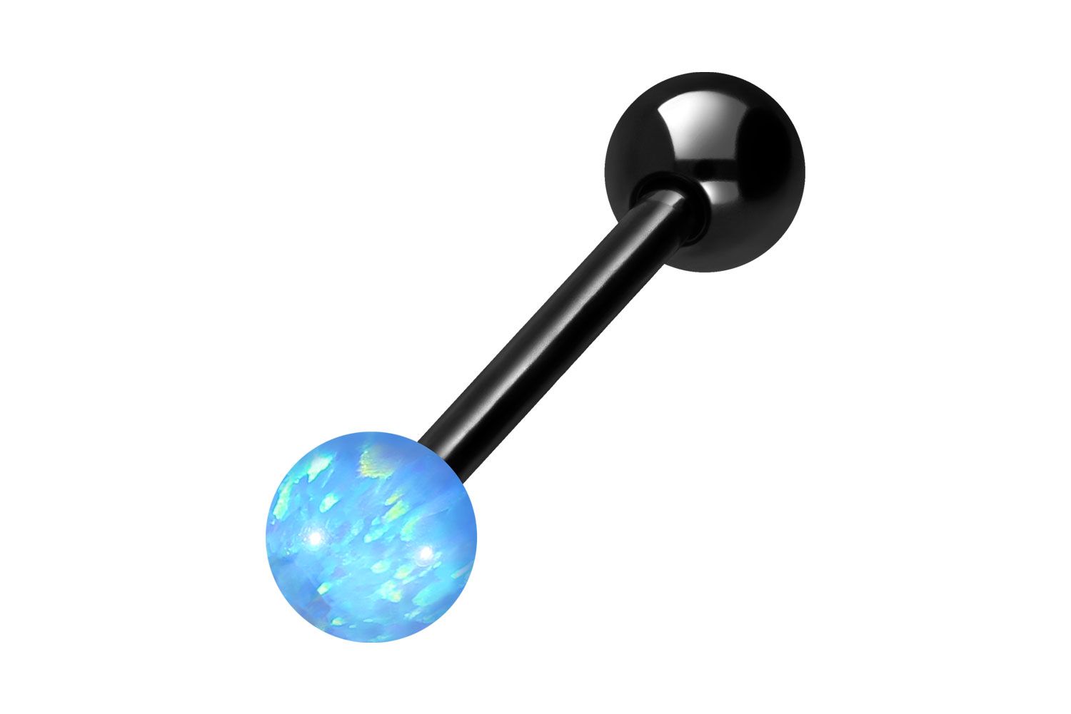 Titan Barbell SYNTHETISCHER OPAL + TITAN-KUGEL