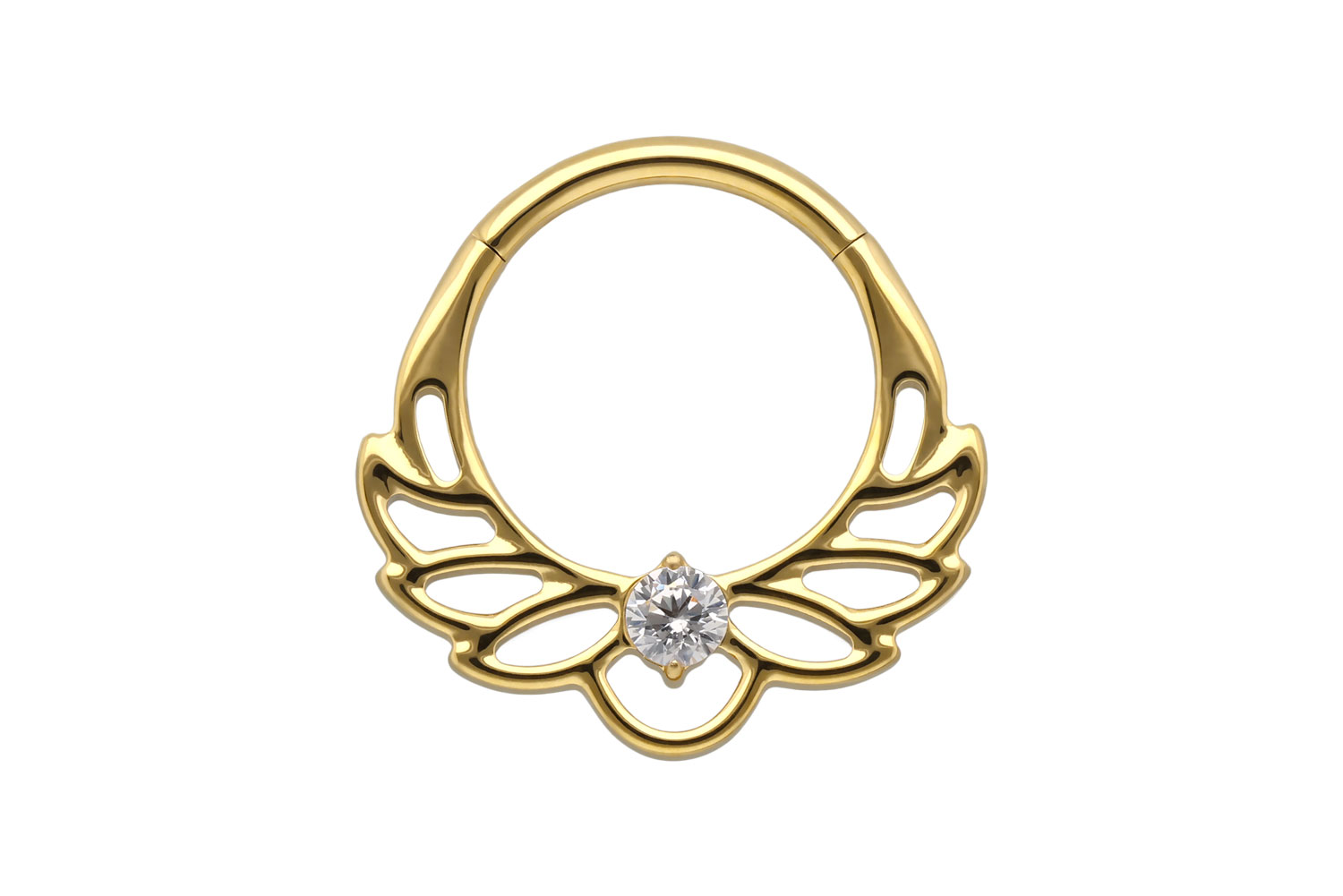 Titan Segmentring Clicker LOTUSBLÜTE