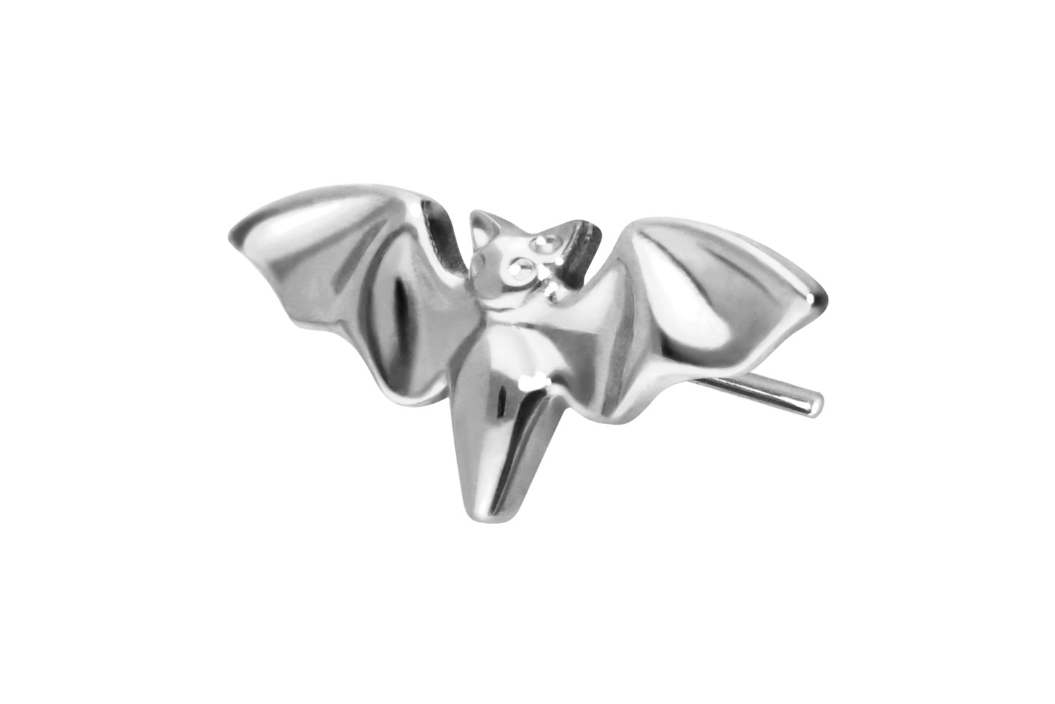 Titanium attachment with push pin BAT