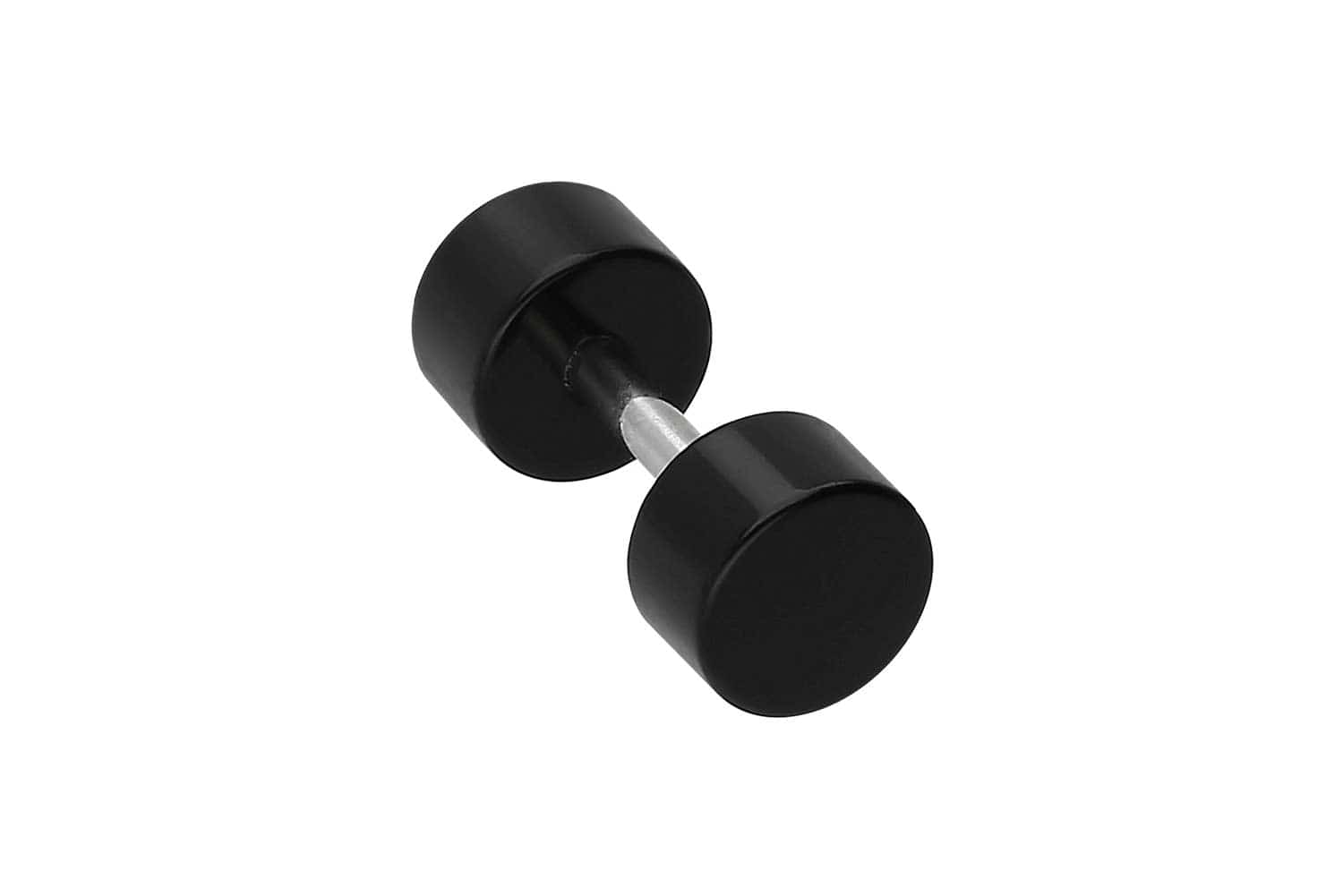 Acrylic fake plug BLACK
