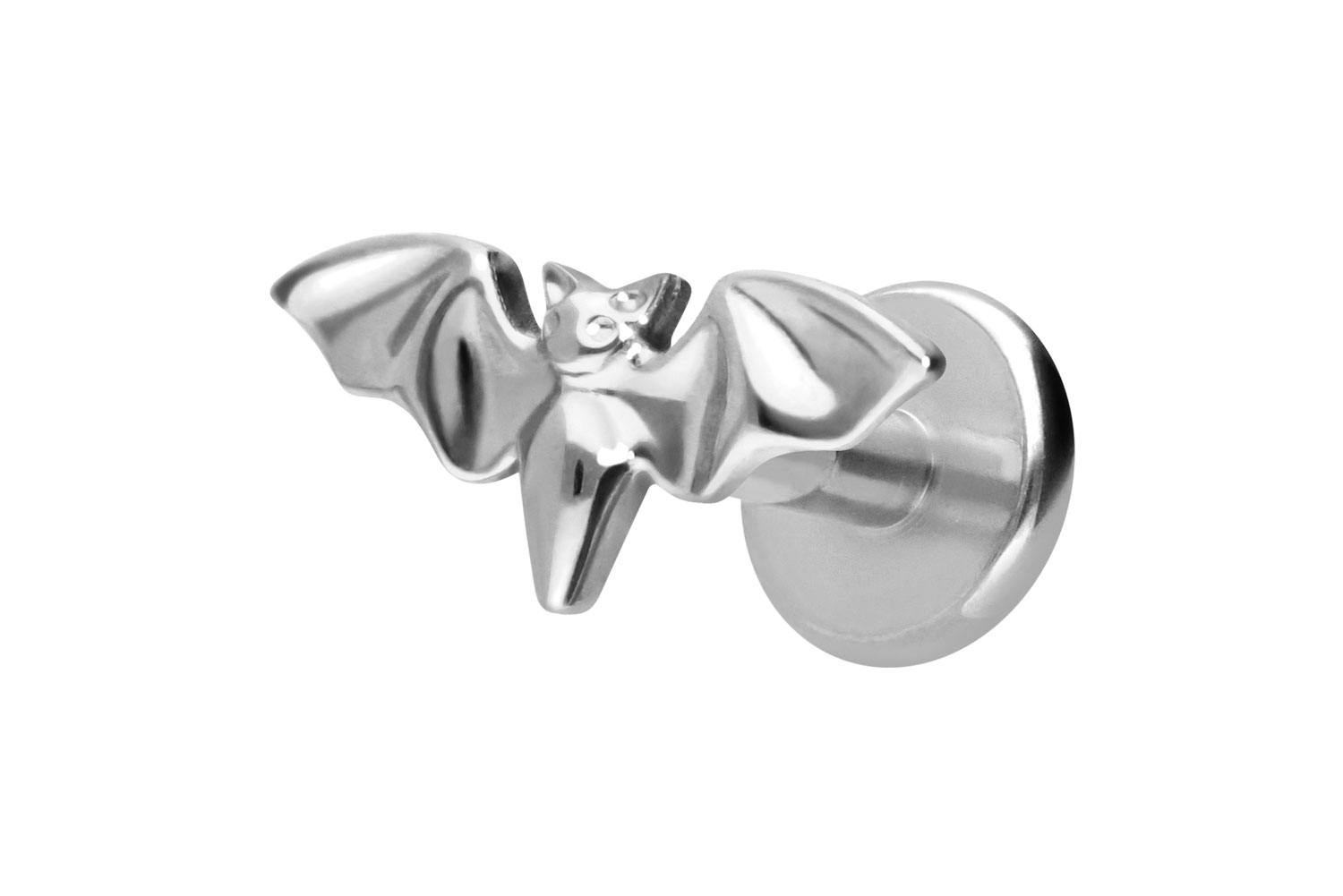 Titanium labret with internal thread BAT