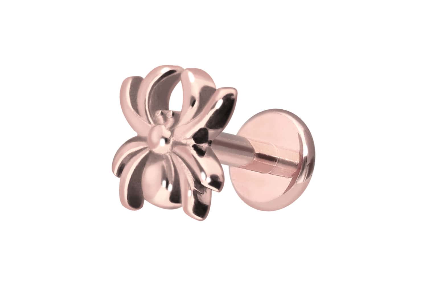 Premium titanium labret with internal thread SPIDER Premium titanium labret with internal thread SPIDER