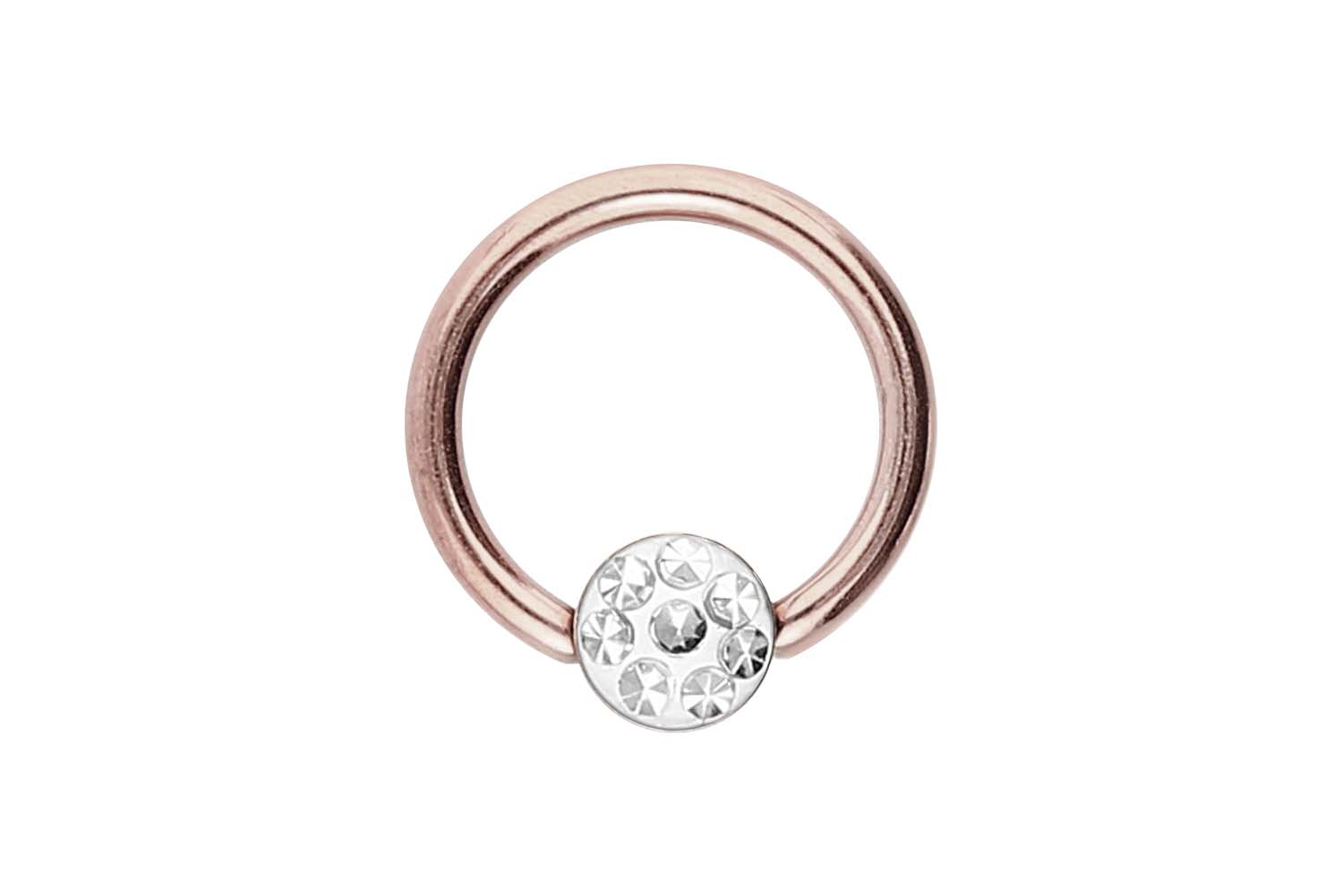 Chirurgenstahl Klemmkugelring EPOXY-DISC