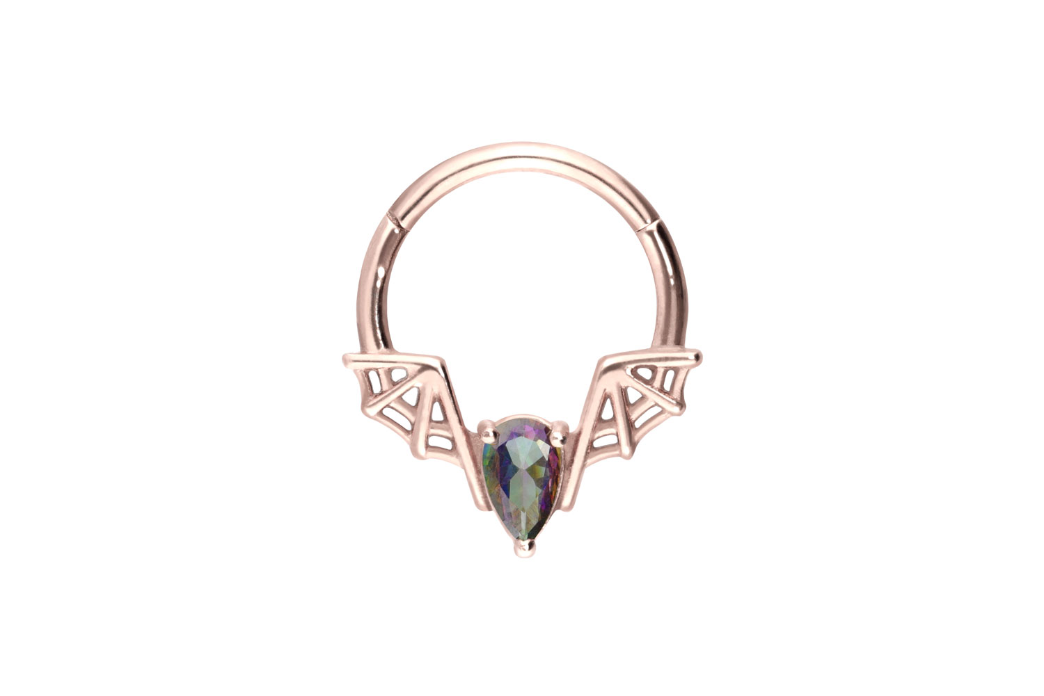 Surgical steel segment ring clicker BAT