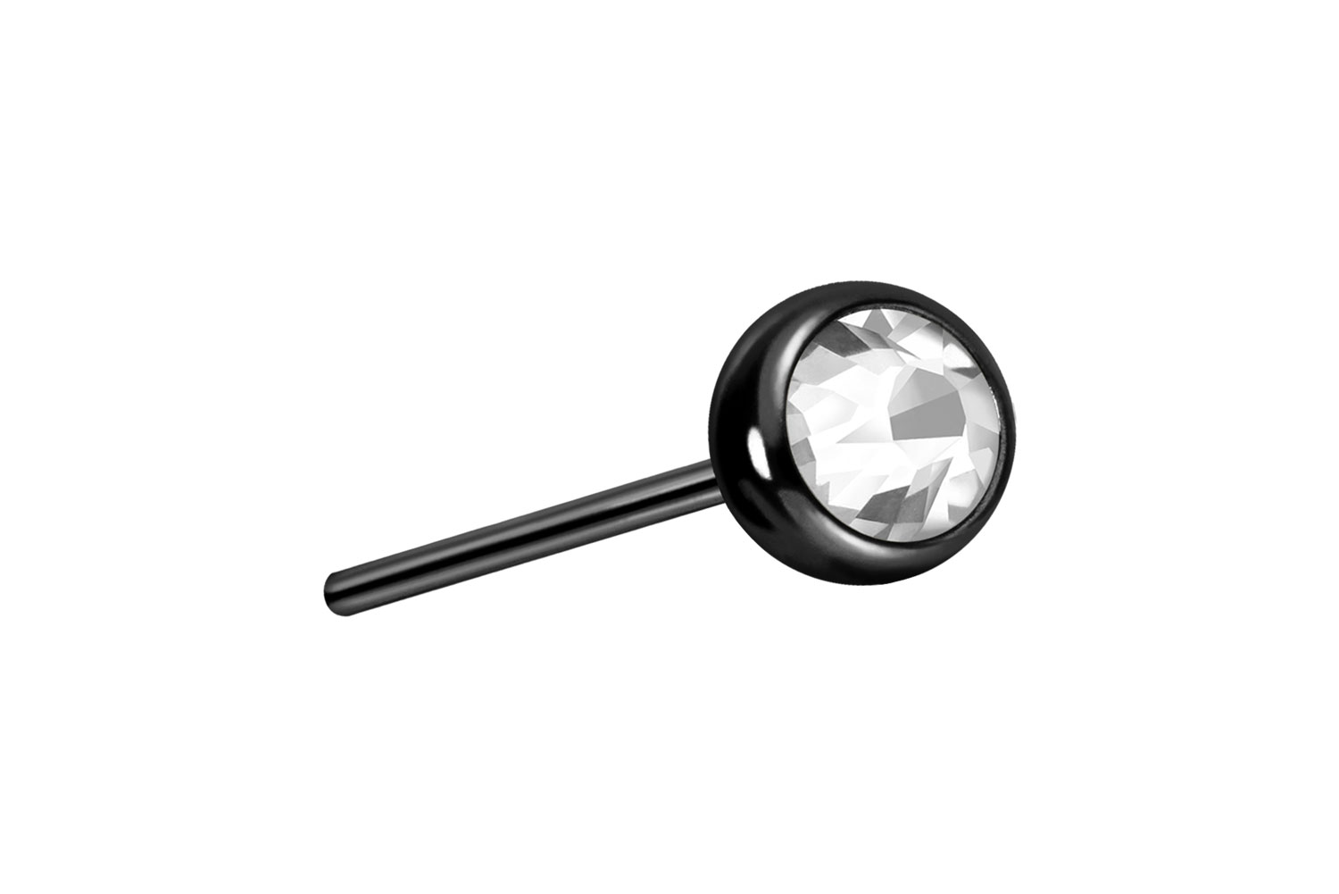 Titan Kugel mit Push Pin KRISTALL