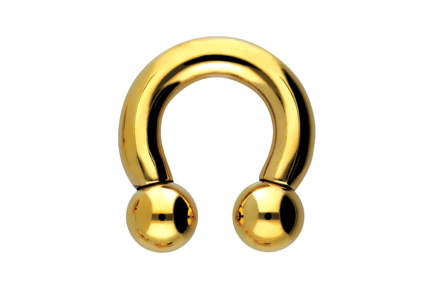 Chirurgenstahl Hufeisenring Chirurgenstahl Hufeisenring