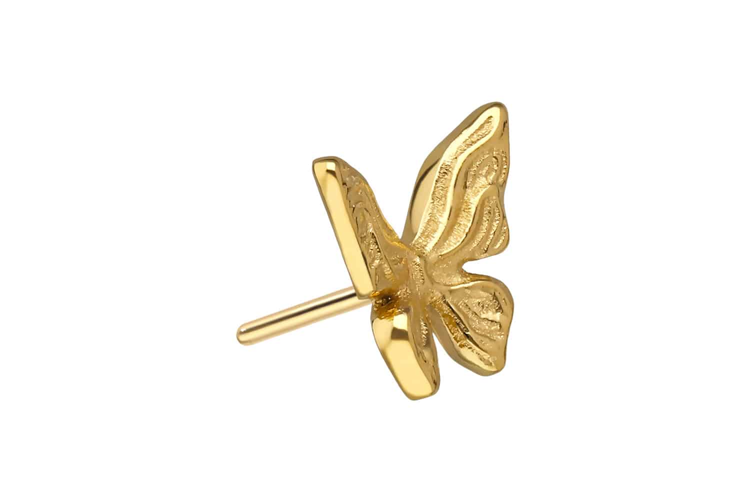 Titanium attachment with push pin BUTTERFLY