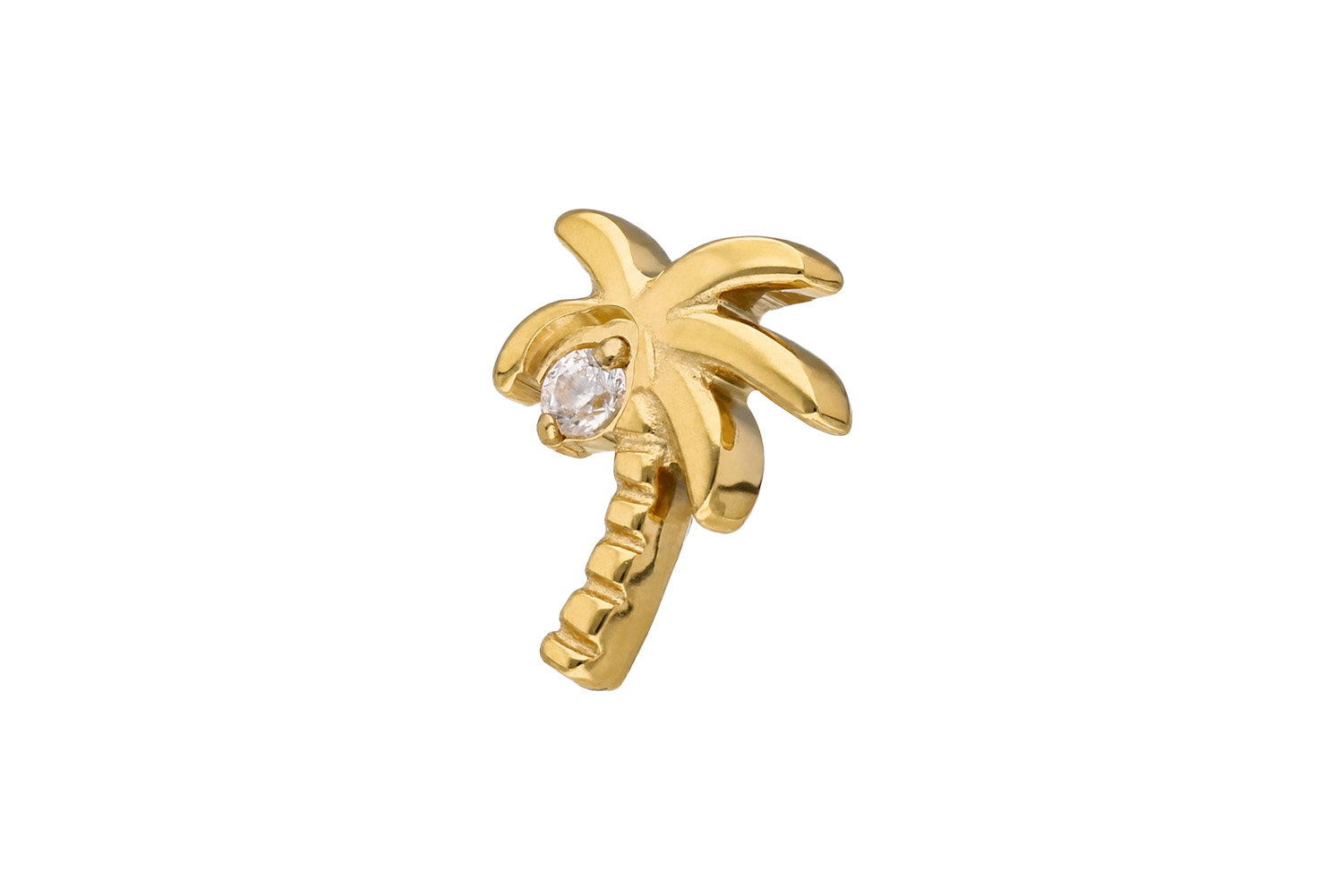 Titanium screw-in attachment with external thread PALM TREE