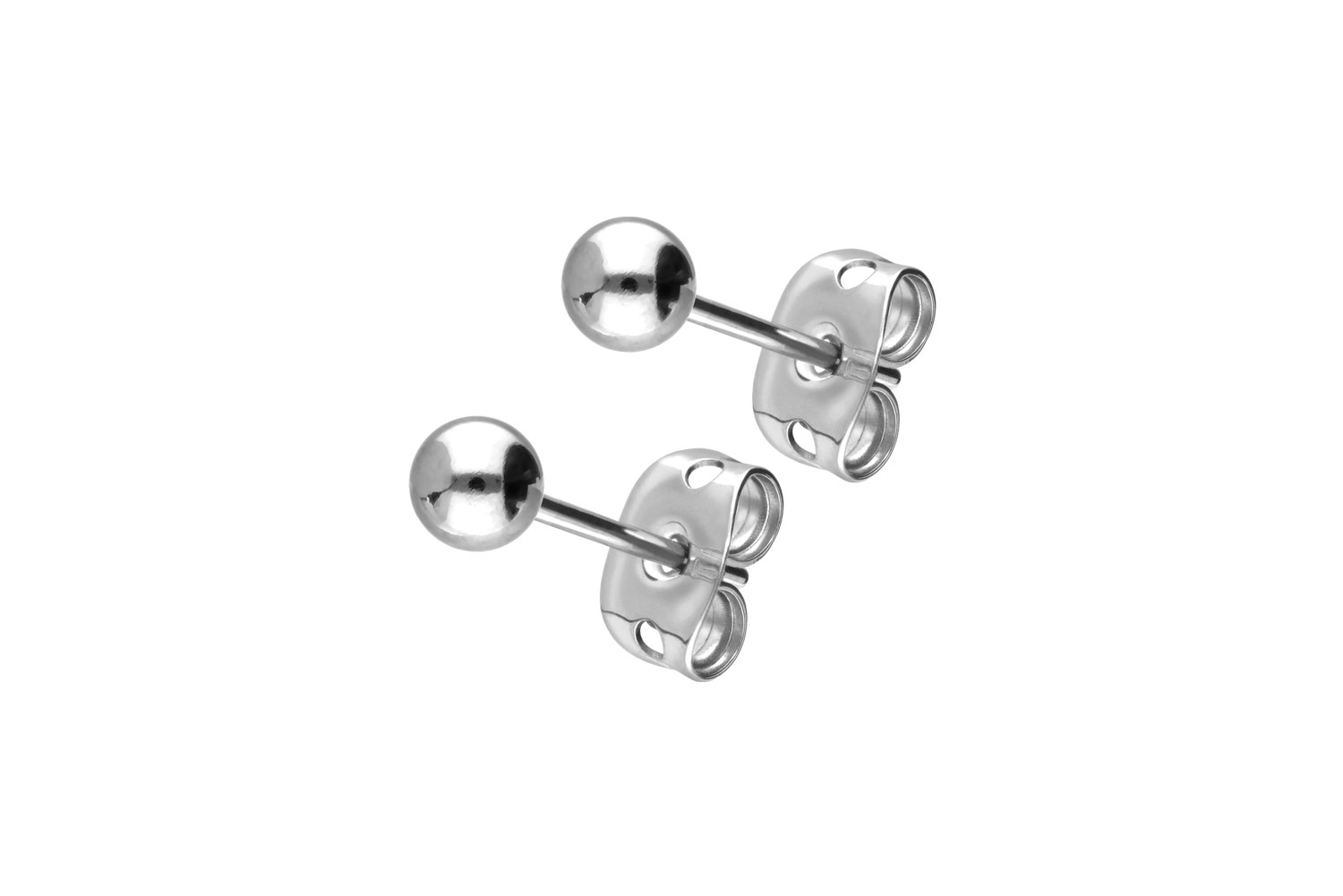 Titanium ear studs BALL