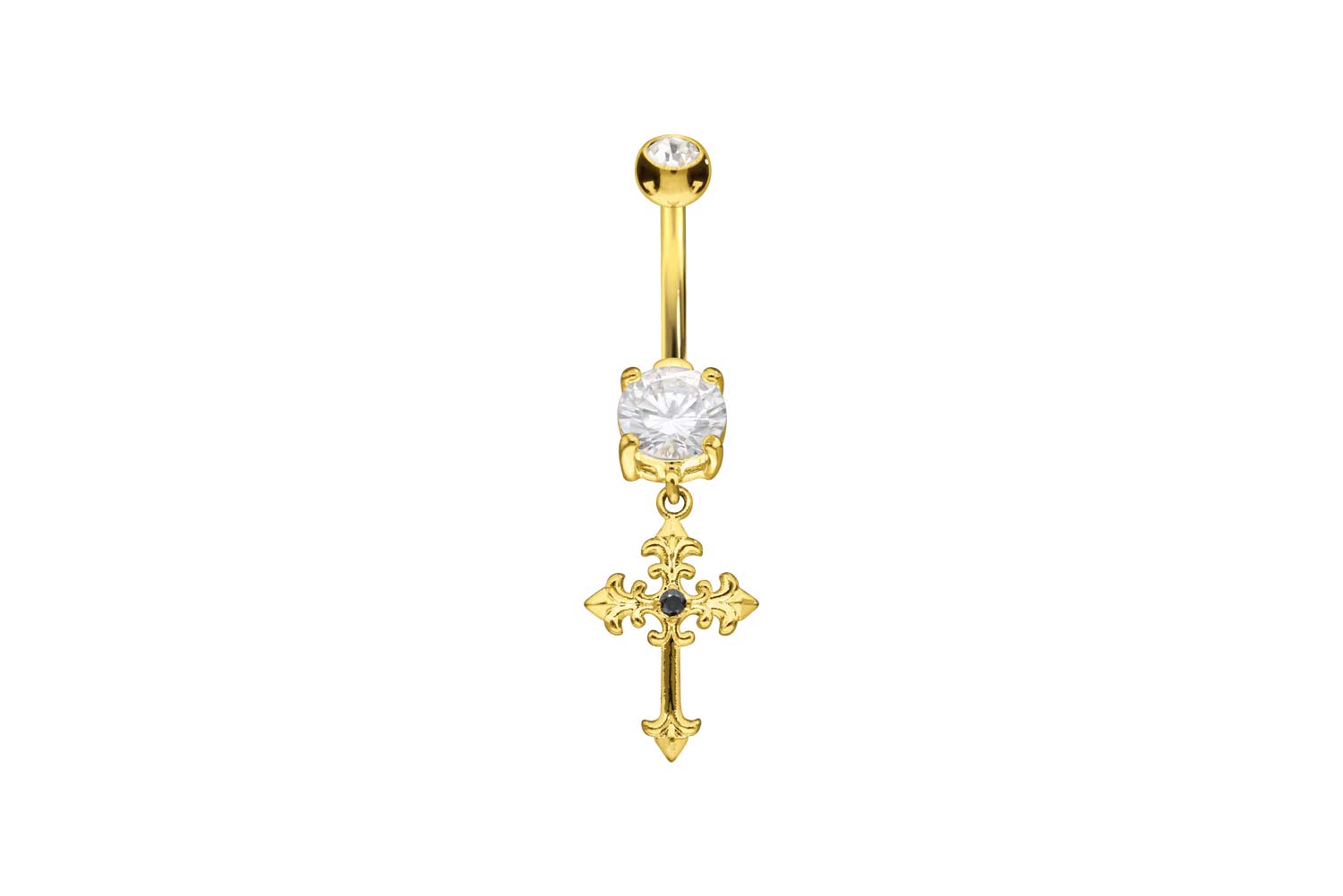 Surgical steel bananabell CROSS