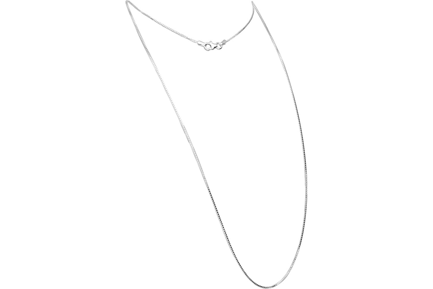 925 silver Venetian chain rhodium-plated