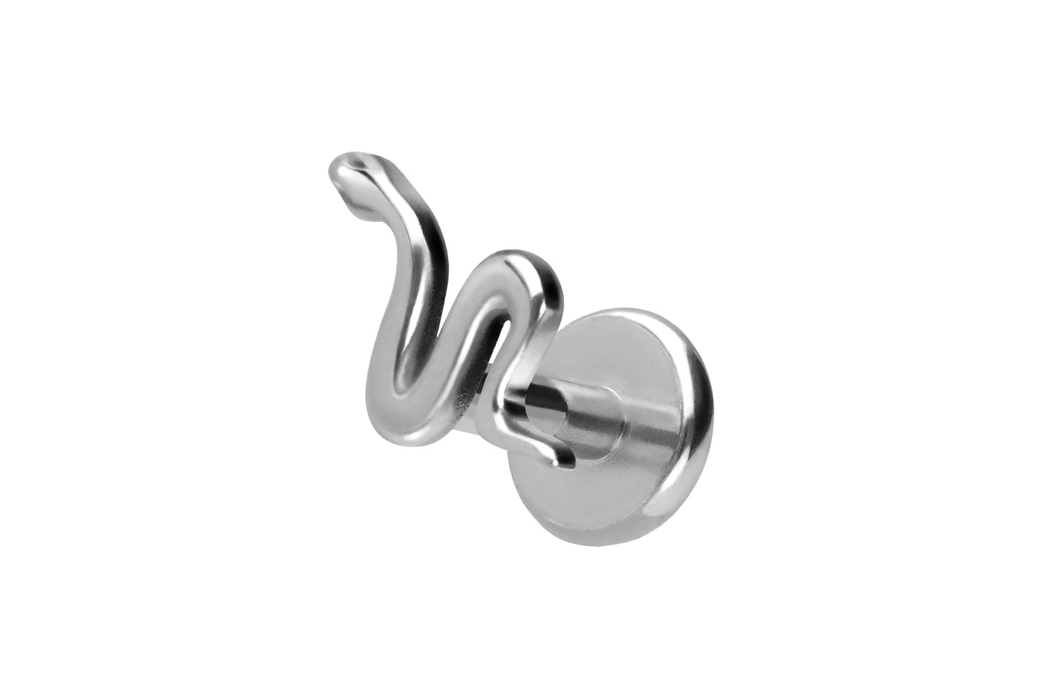 Titan Labret mit Push Fit SCHLANGE