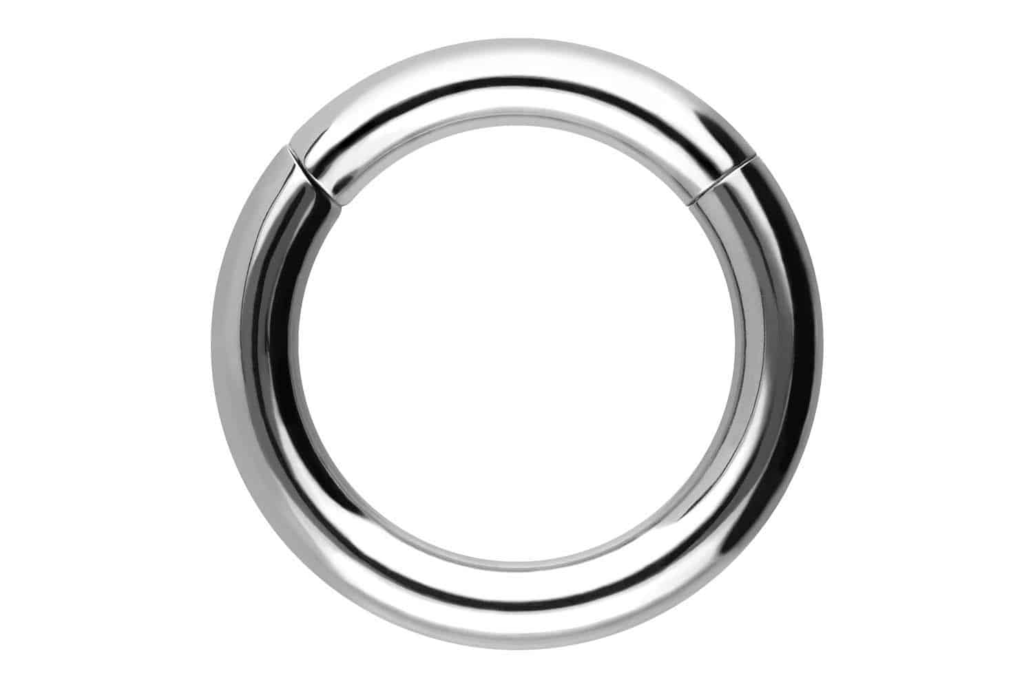 Titanium segment ring clicker