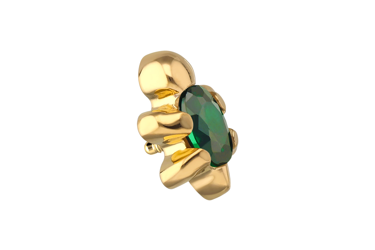Titanium screw-in attachment with external thread TURTLE
