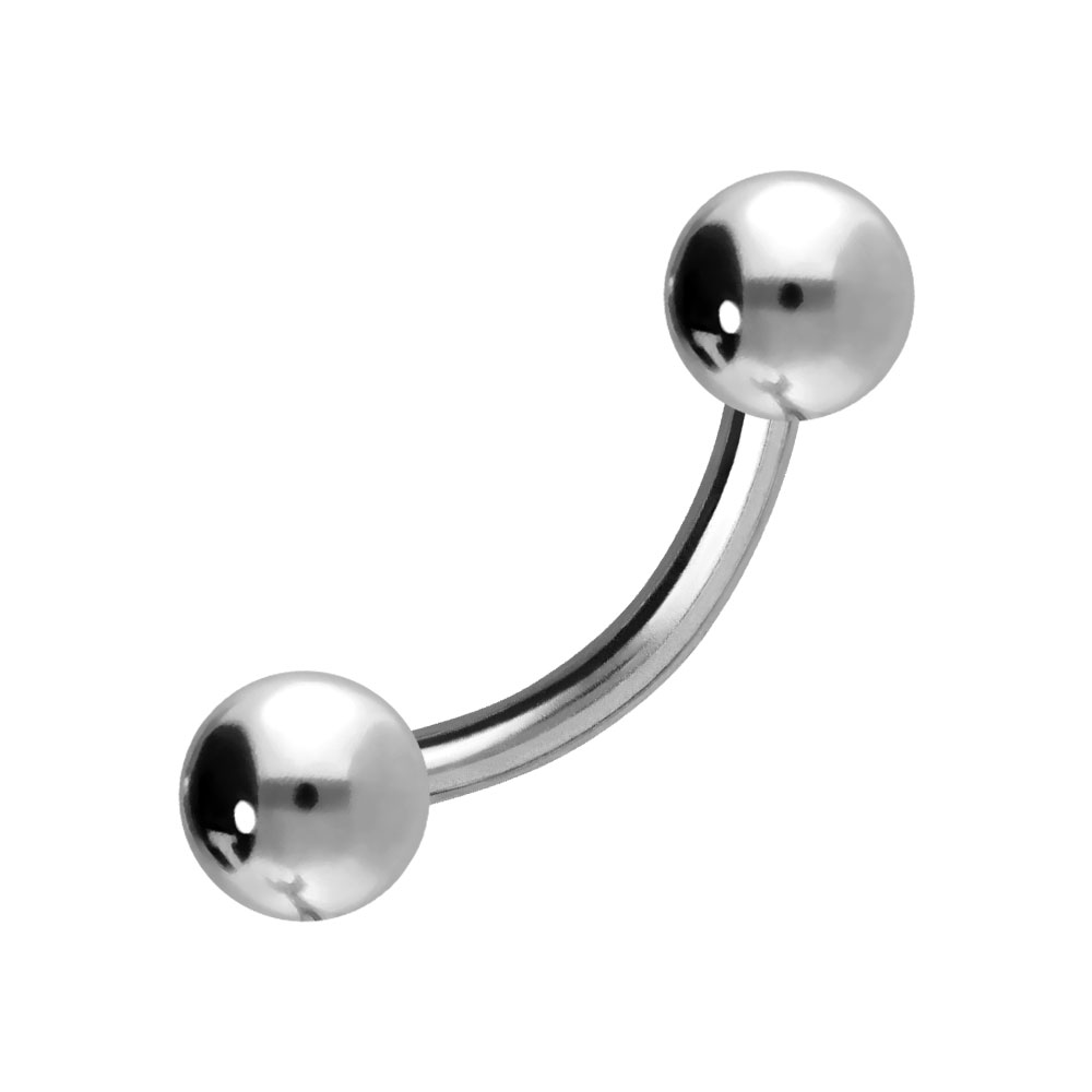 Gebogene Piercing-Stäbe