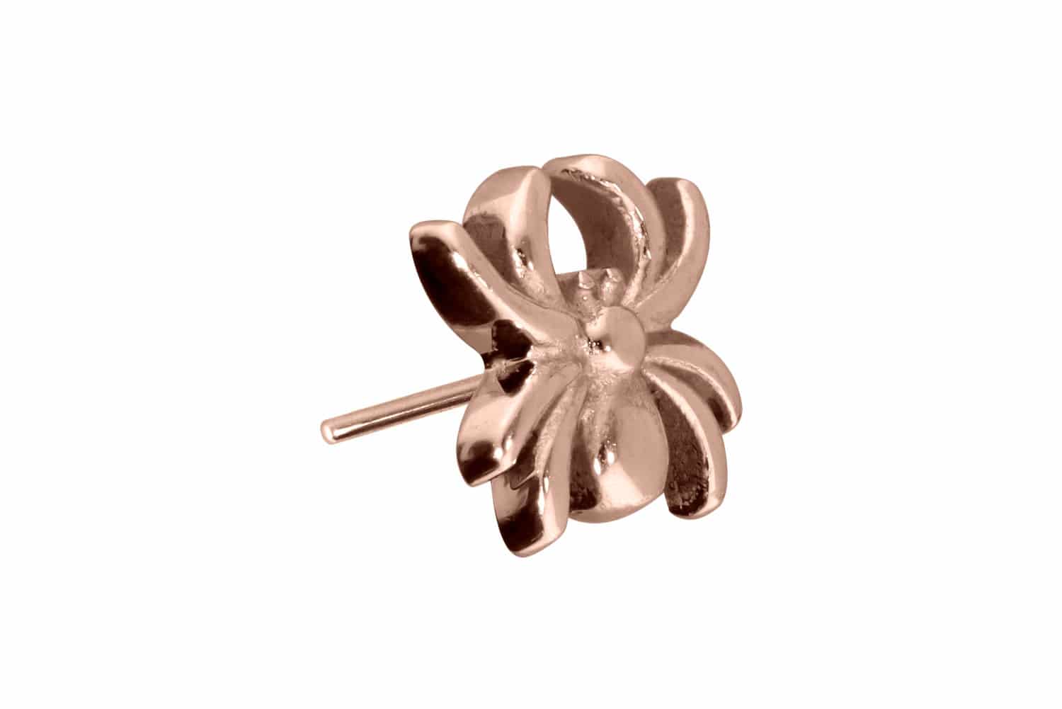 Titanium attachment with Push Pin SPIDER