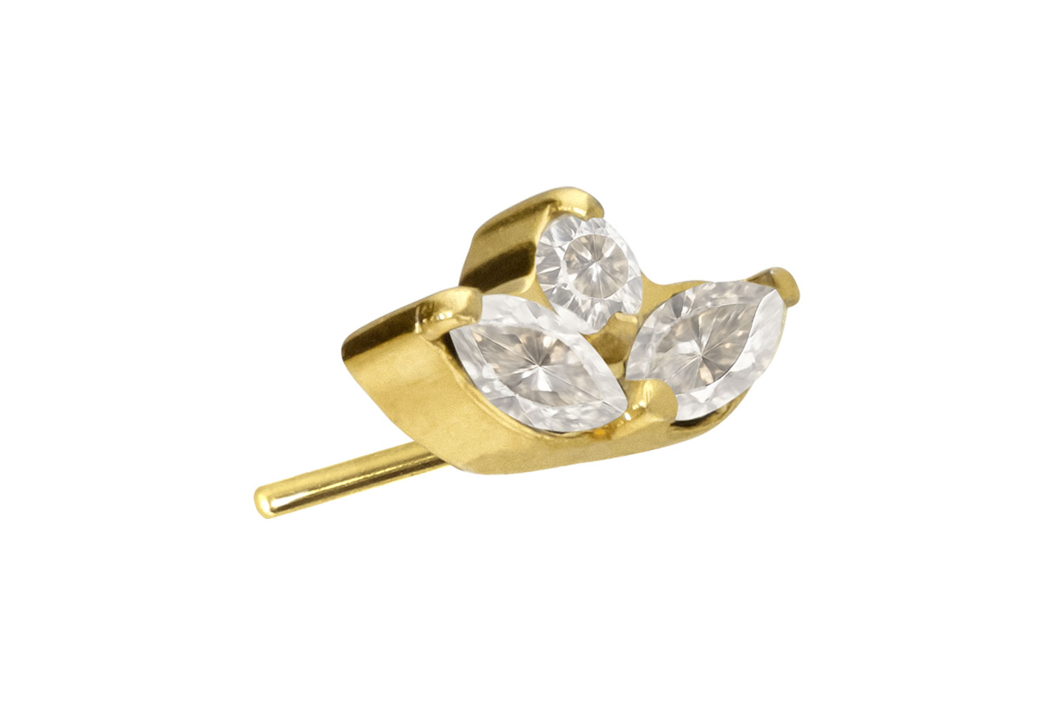 Titan Aufsatz mit Push Pin LOTUSBLÜTE