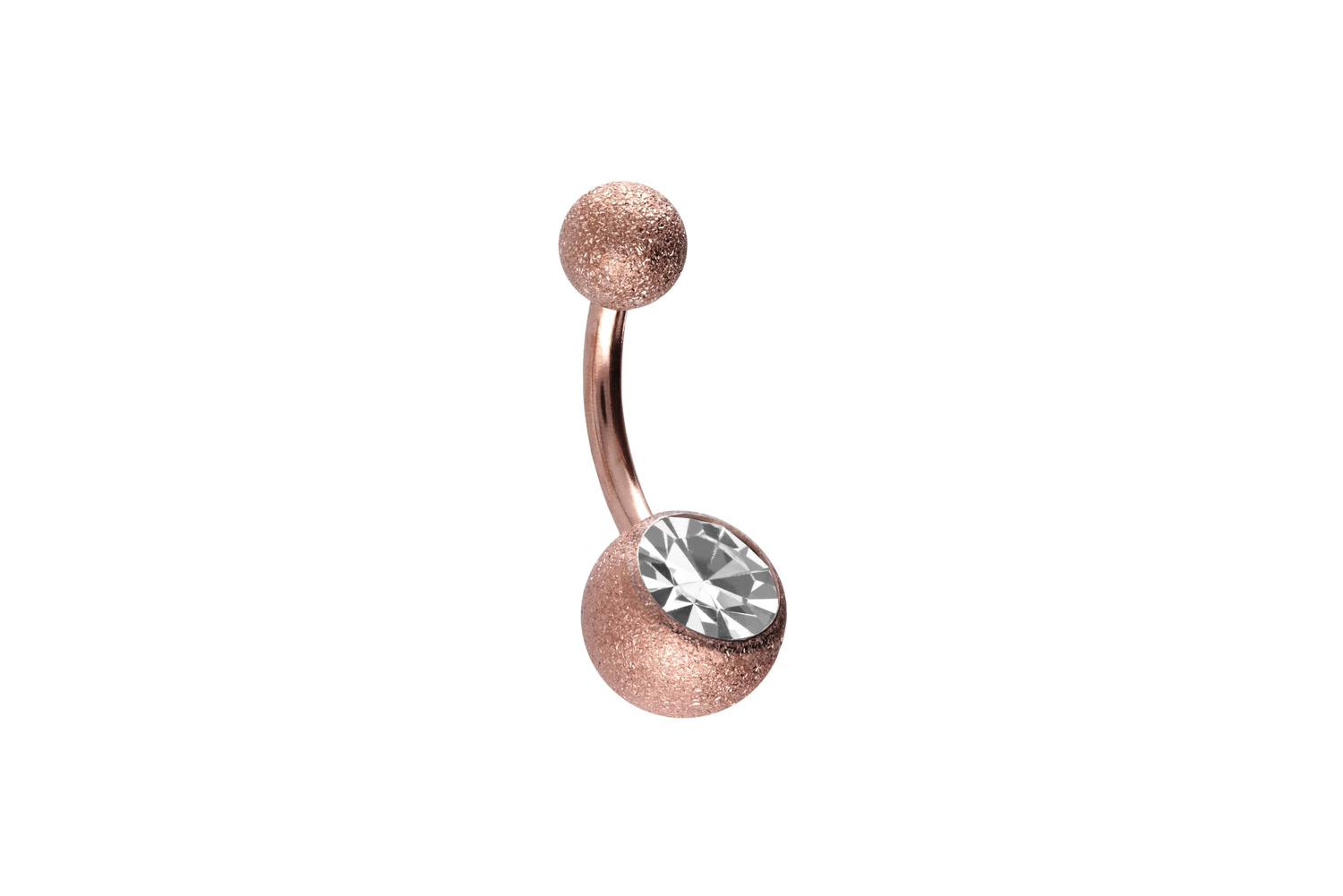 Surgical steel bananabell DIAMOND LOOK + CRYSTAL