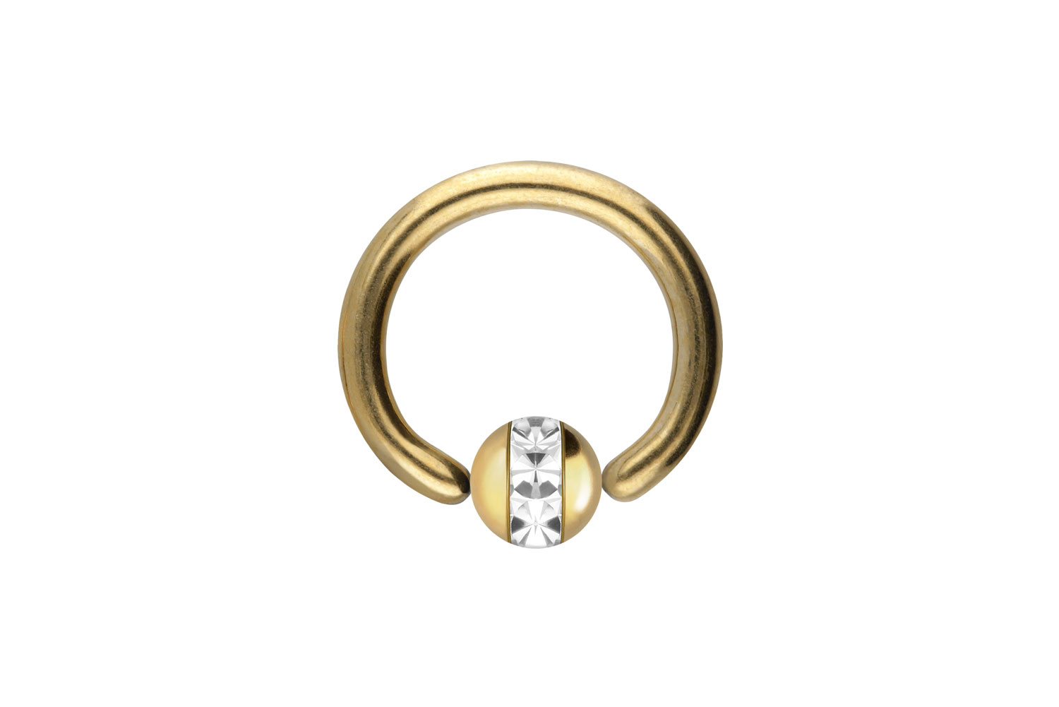 Surgical steel ball closure ring EPOXY RING BALL