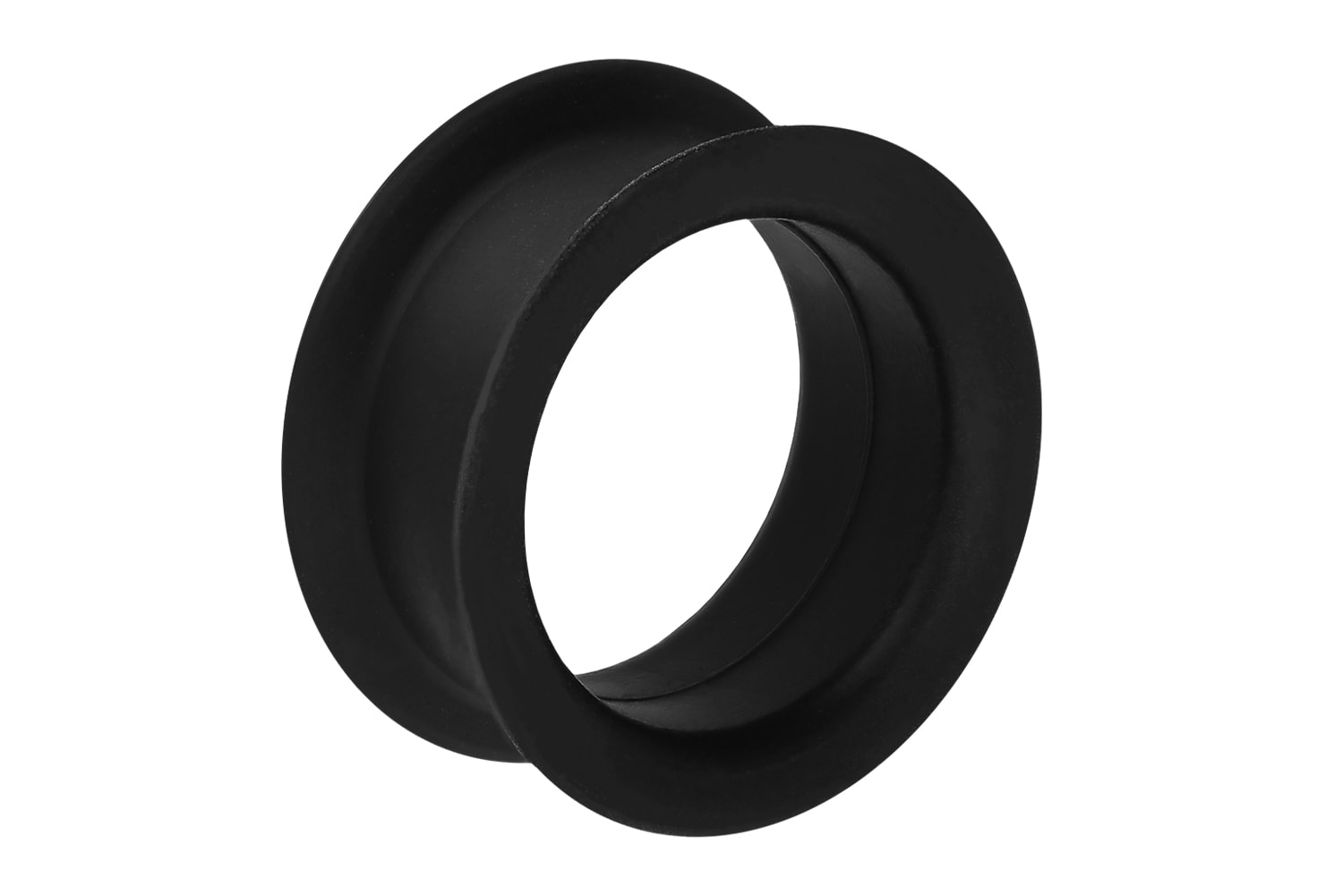 Silikon Double Flared Tunnel EINFARBIG