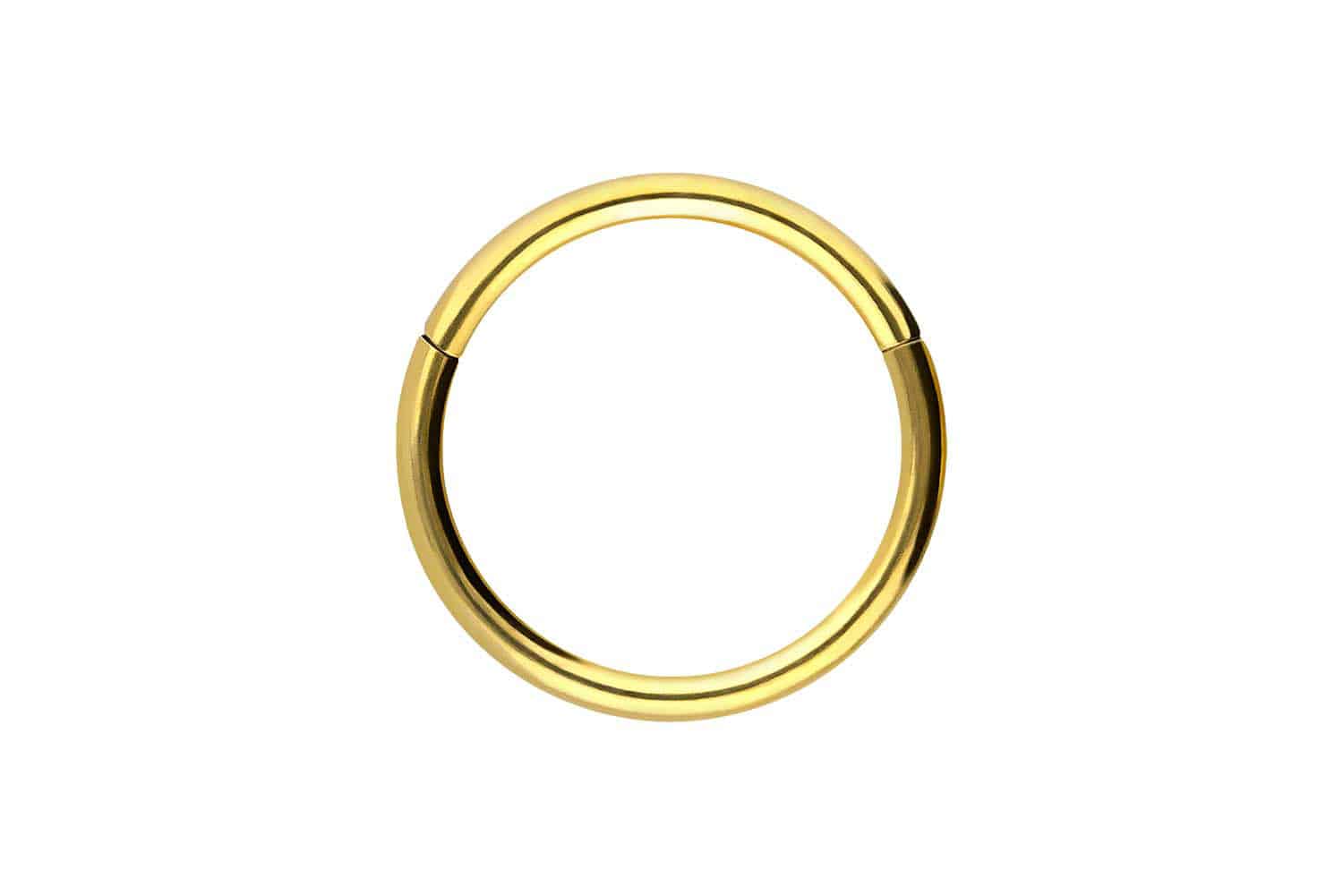 Titanium segment ring clicker
